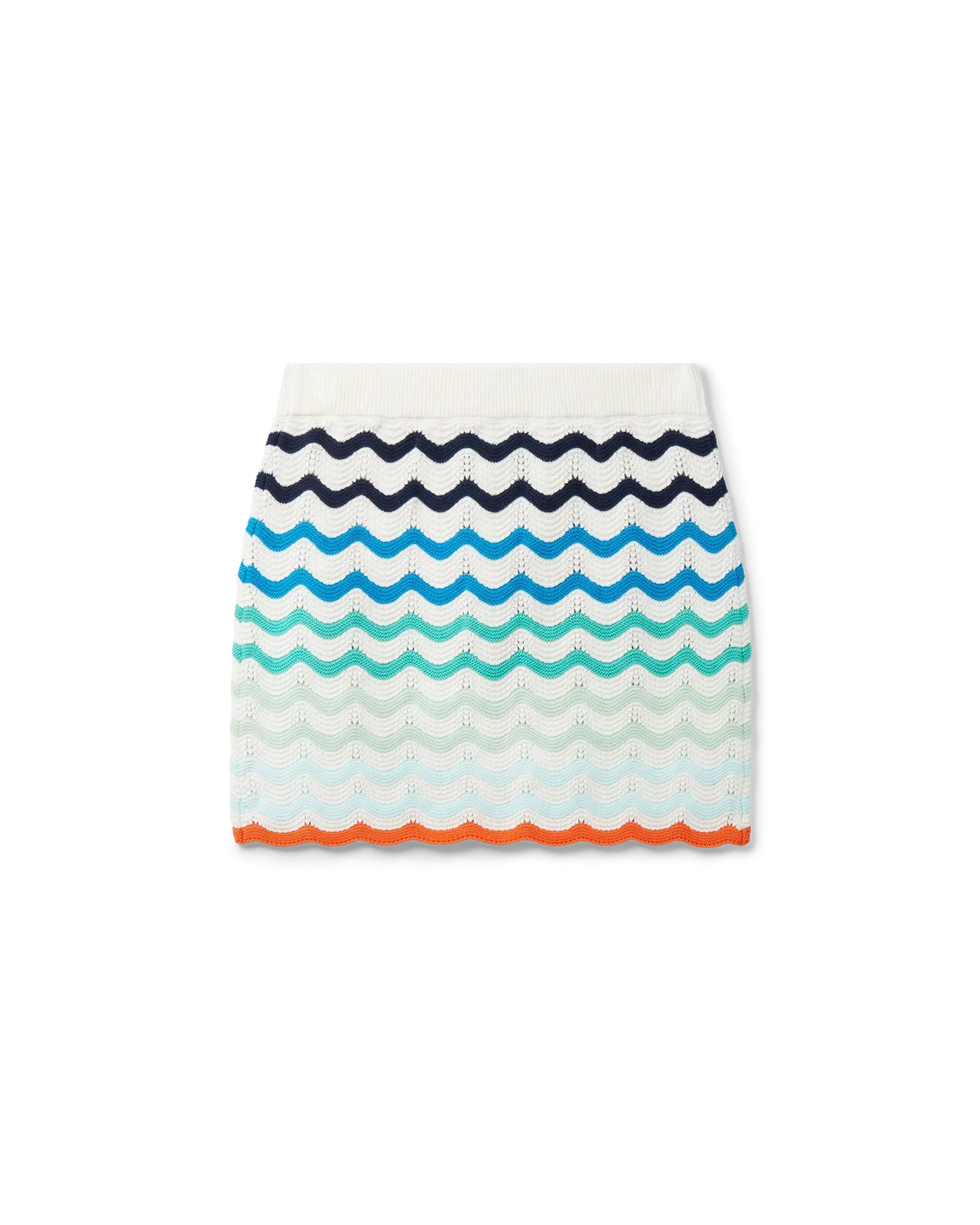 Gradient Wave Crochet Skirt | Casablanca Paris | Image 2