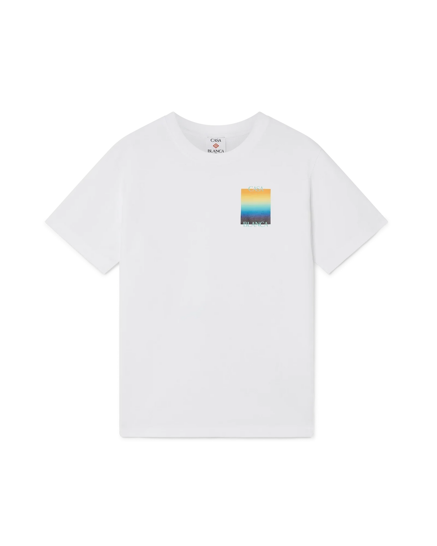 Gradient Square Short Sleeve T-Shirt | Casablanca Paris | Image 6