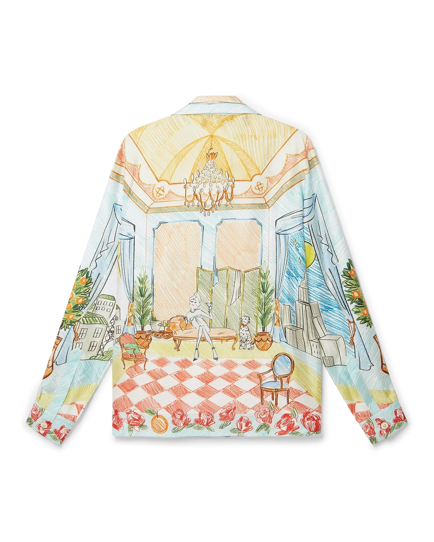 L'Appartement De Reve Silk Shirt | Casablanca Paris | Image 4