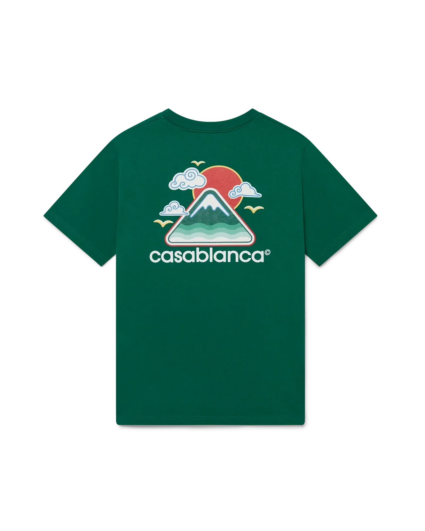 Montagne Ondulee Short Sleeve T-Shirt | Casablanca Paris | Image 6