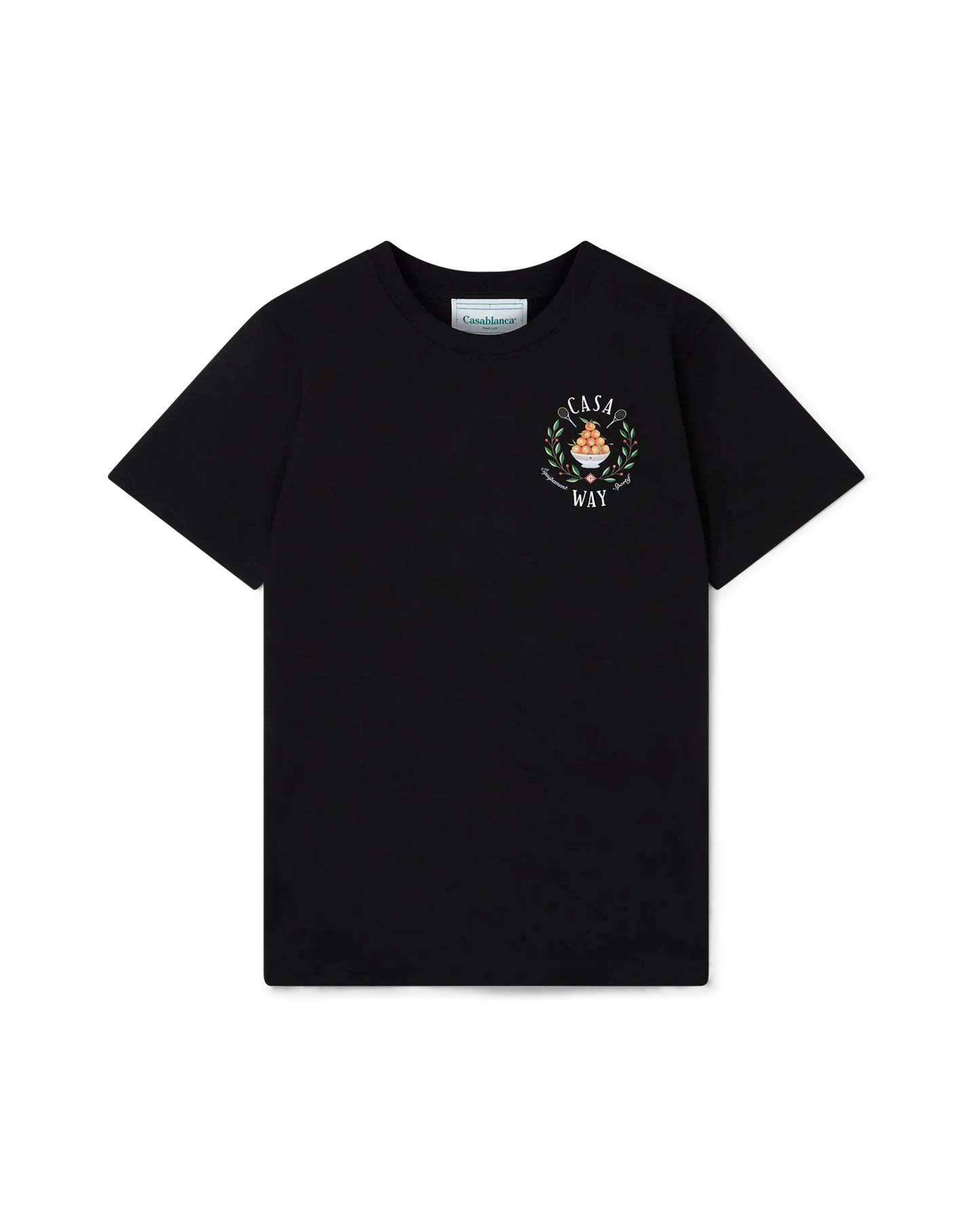 Casa Way Short Sleeve T-Shirt | Casablanca Paris | Image 6