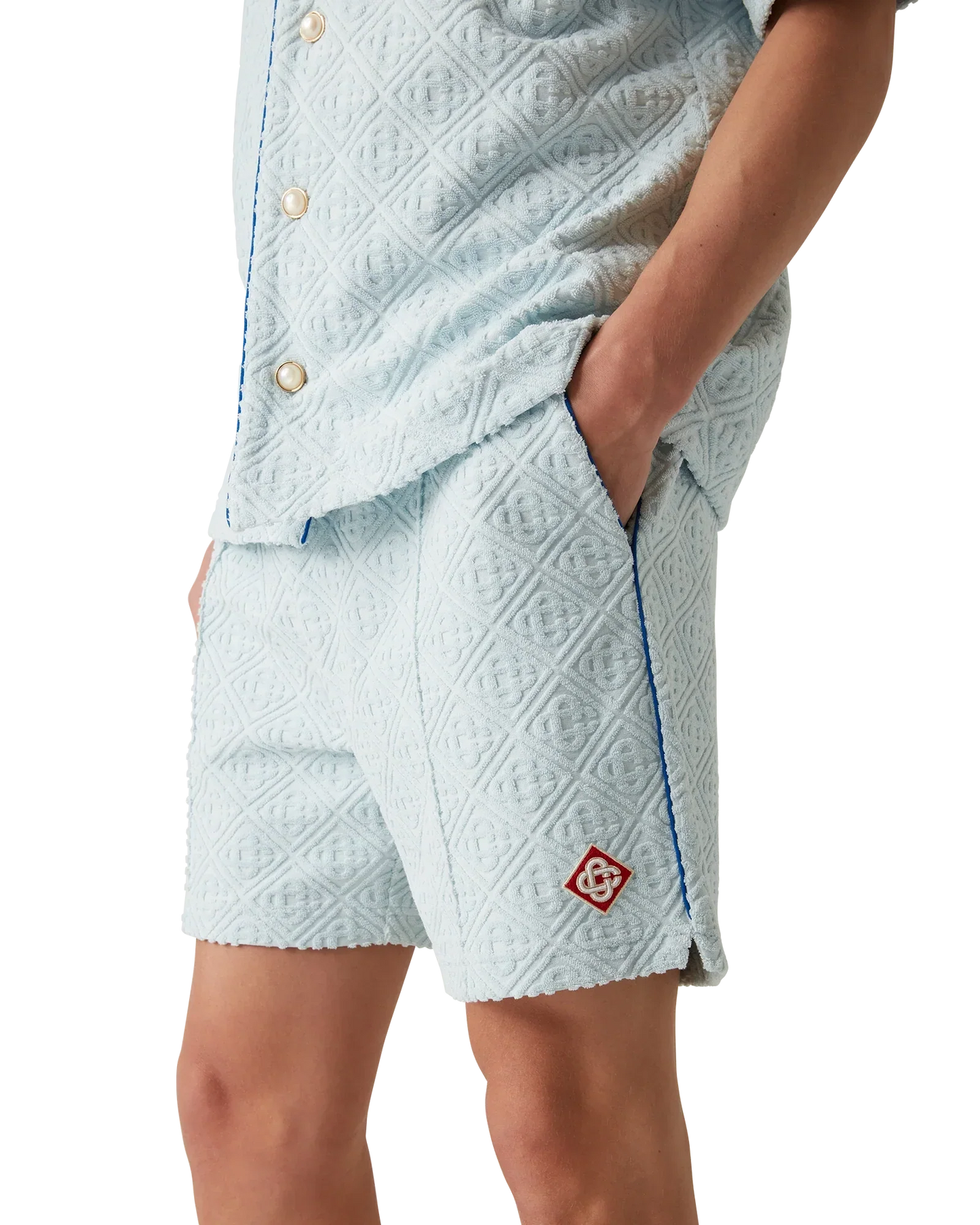 Monogram Towelling Shorts | Casablanca Paris | Image 10