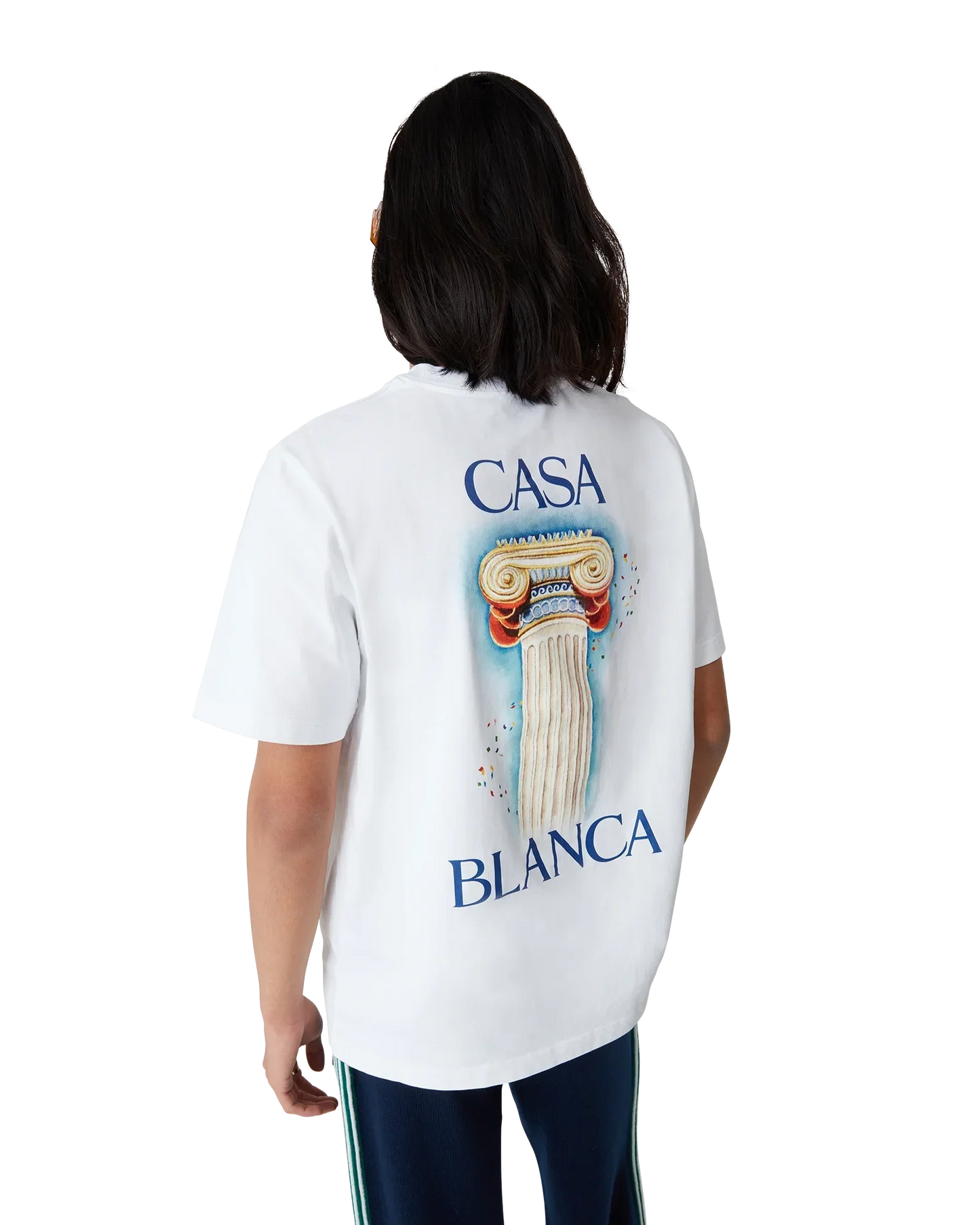 La Colonne Short Sleeve T-Shirt | Casablanca Paris | Image 5