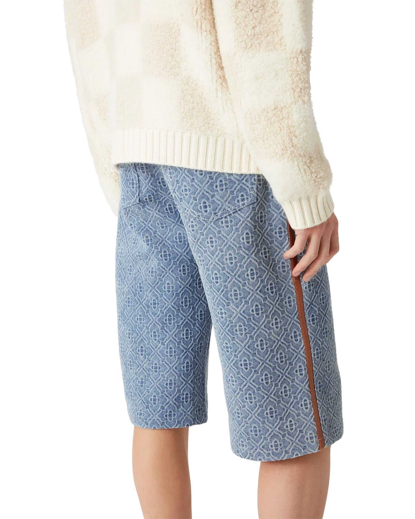 Monogram Jean Shorts | Casablanca Paris | Image 5