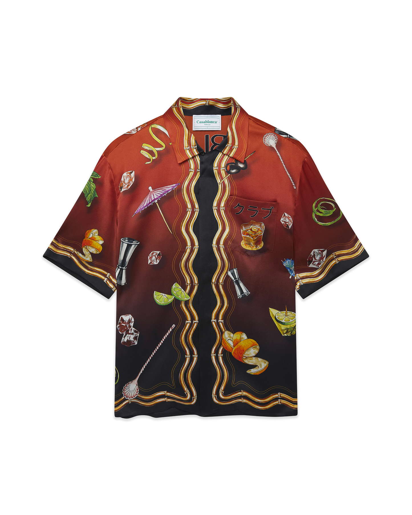 Casa Club Sunset Silk Shirt | Casablanca Paris | Image 5
