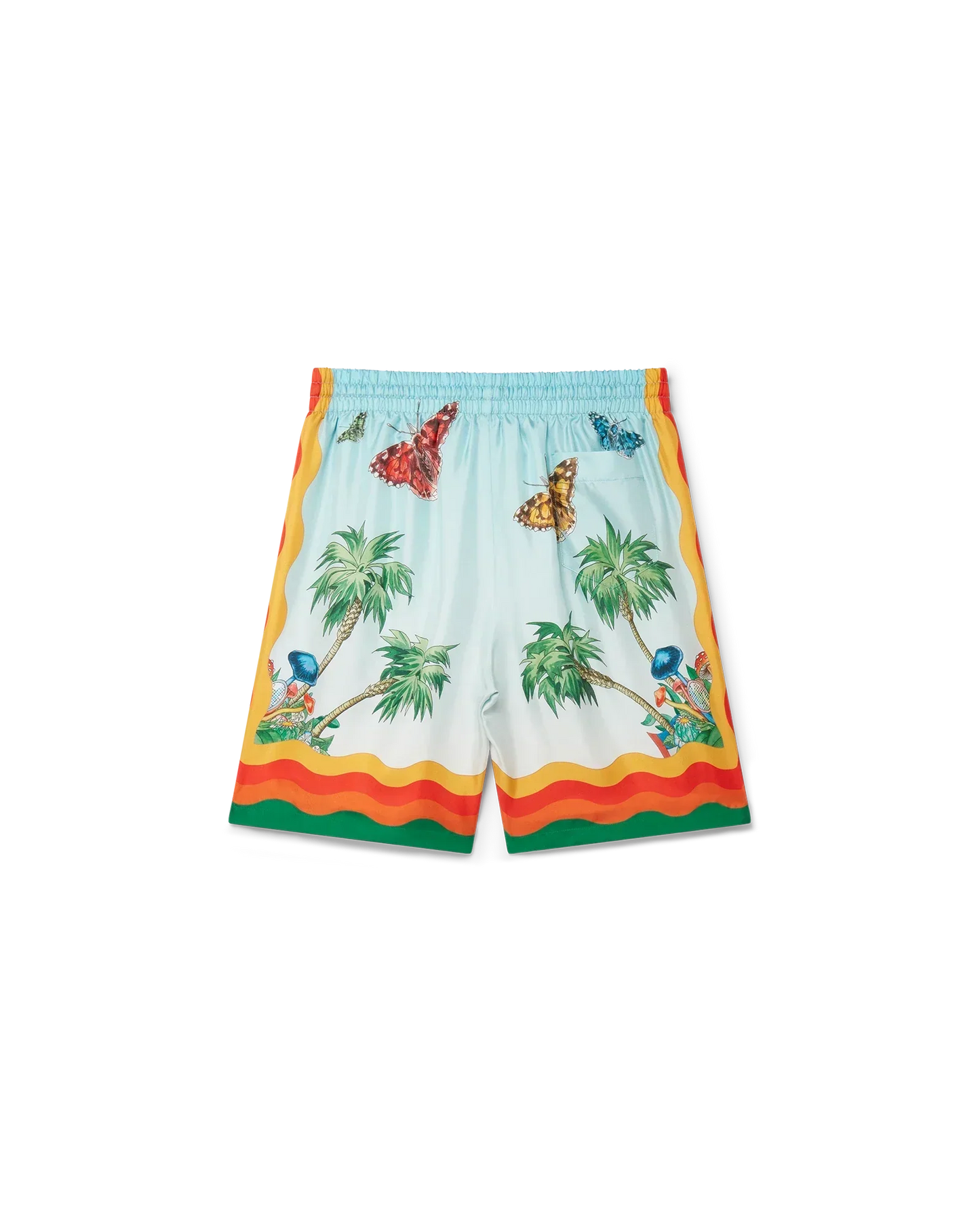 Palm Springs Tennis Club Silk Shorts | Casablanca Paris | Image 5