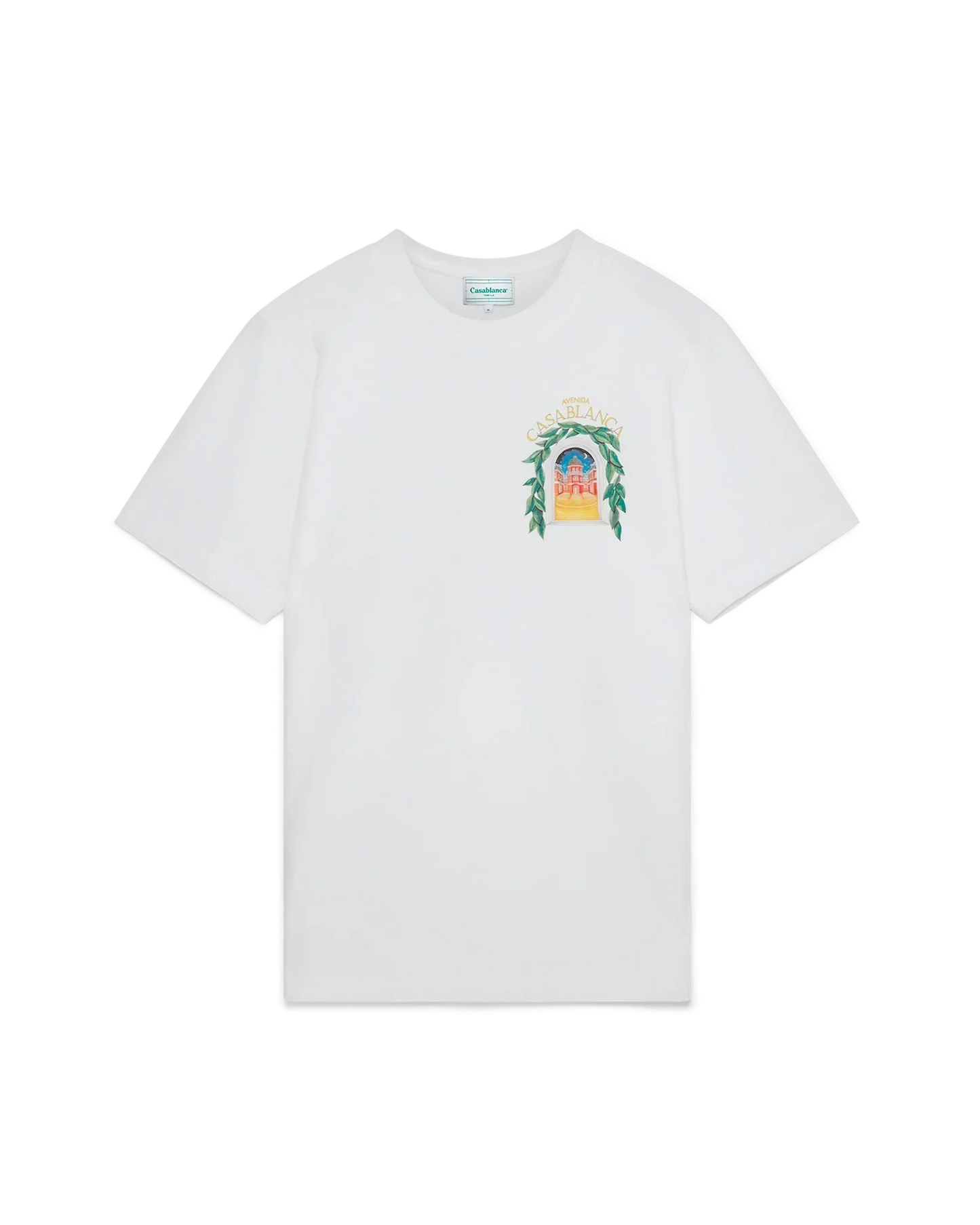 Casablanca Avenida Short Sleeve T-Shirt | Casablanca Paris | Image 4