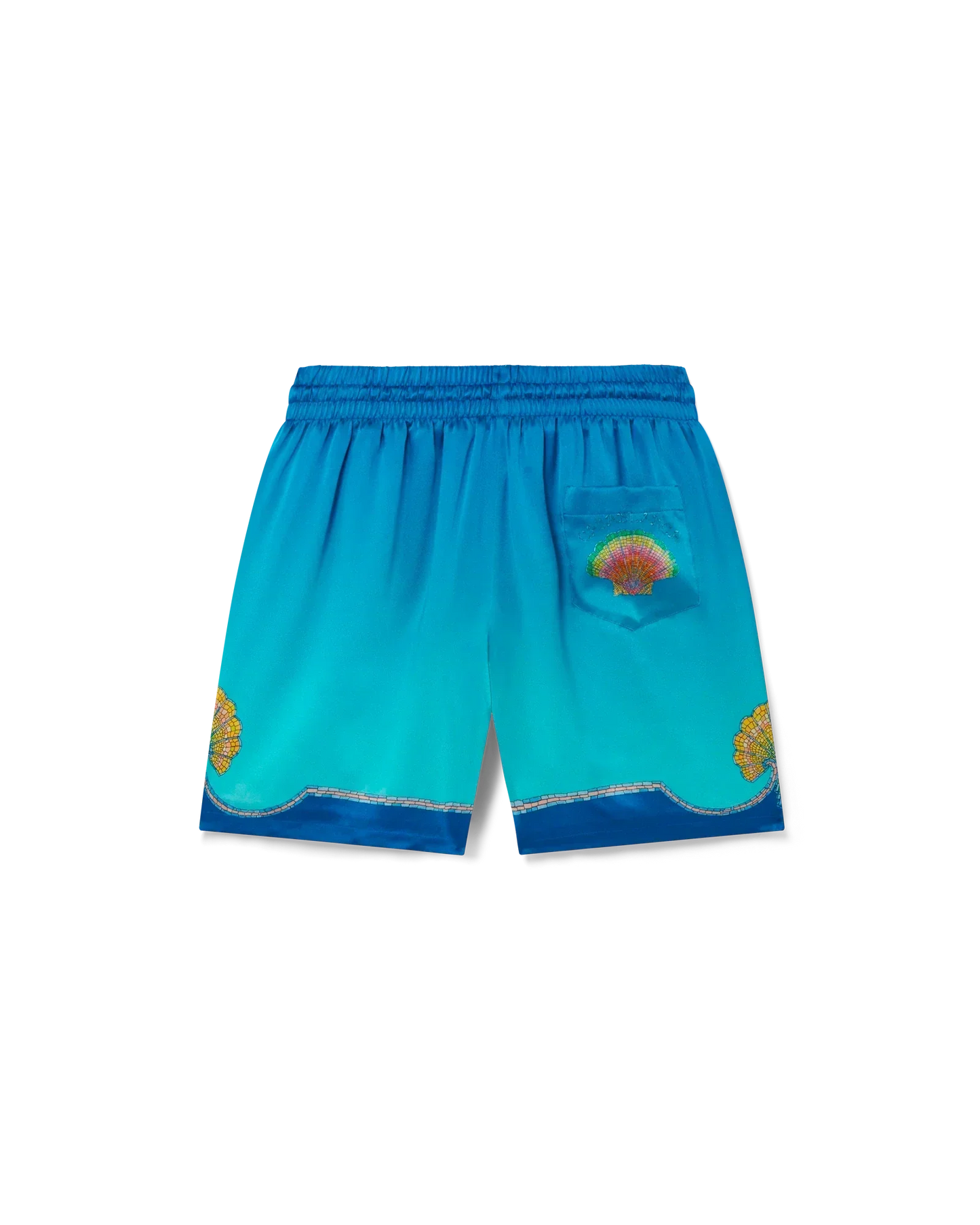 Coquillage Coloré Silk Shorts | Casablanca Paris | Image 2