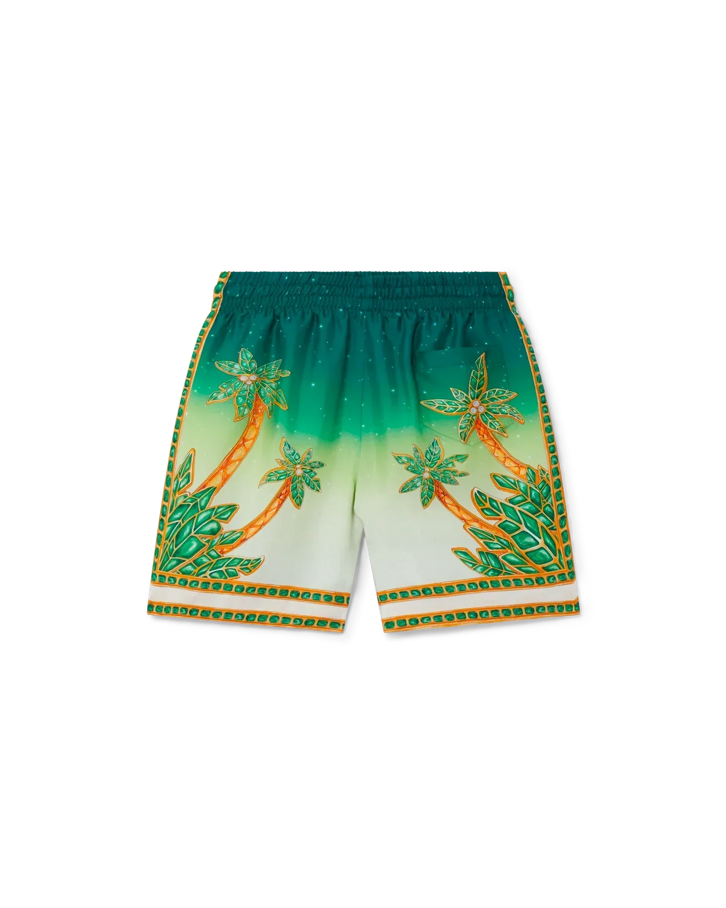 Joyaux D'Afrique Silk Shorts | Casablanca Paris | Image 6