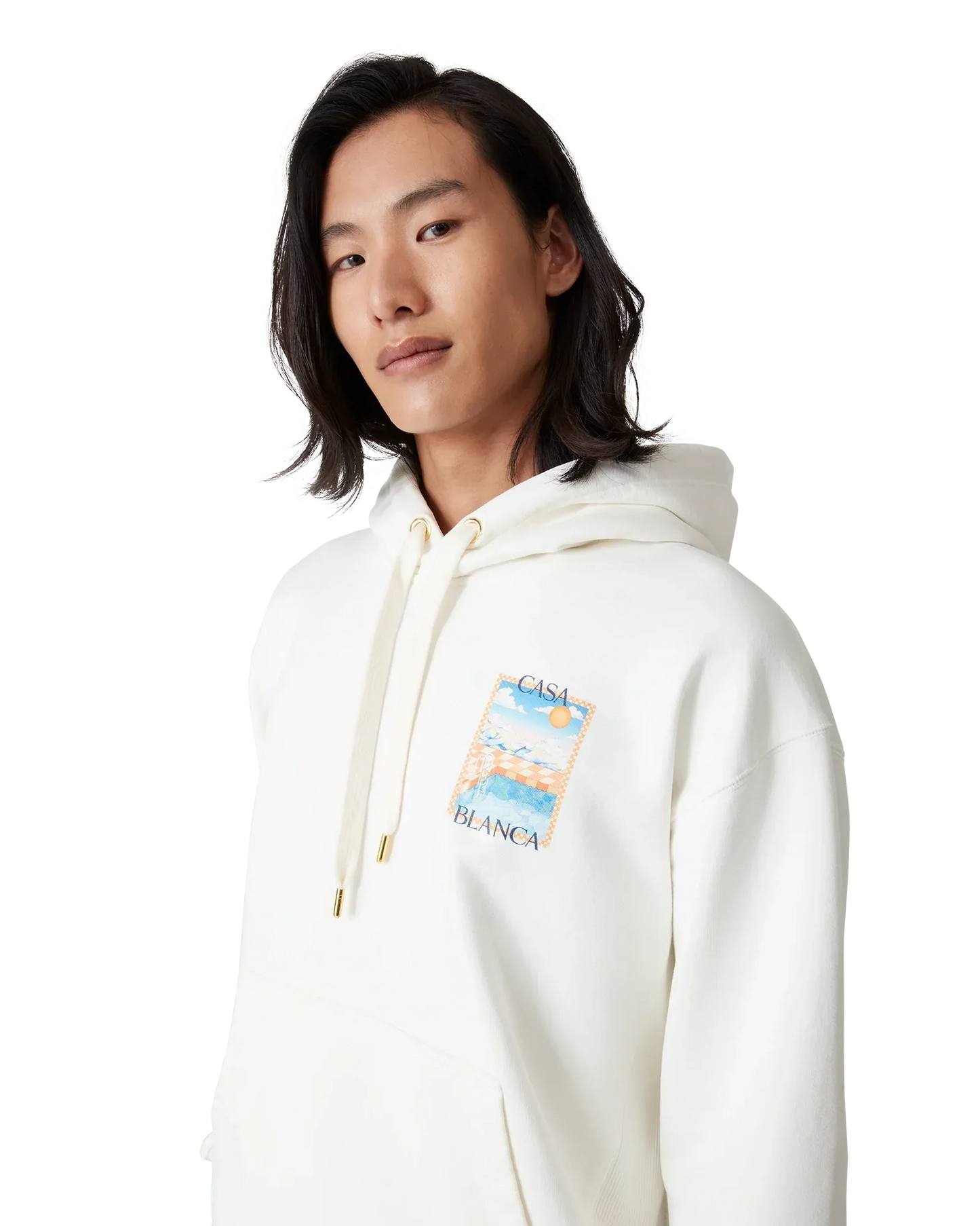 Surreal Pool Hooded Sweatshirt | Casablanca Paris | Image 5