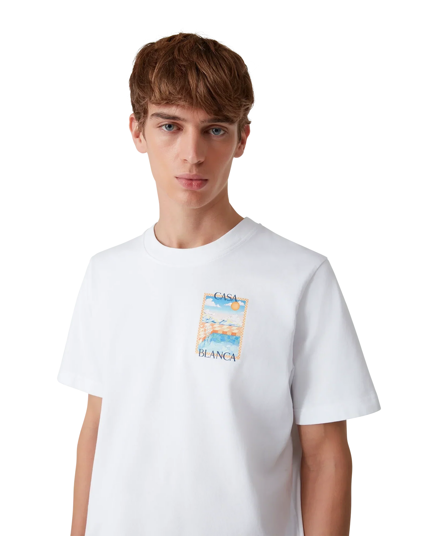 Surreal Pool Short Sleeve T-Shirt | Casablanca Paris | Image 5