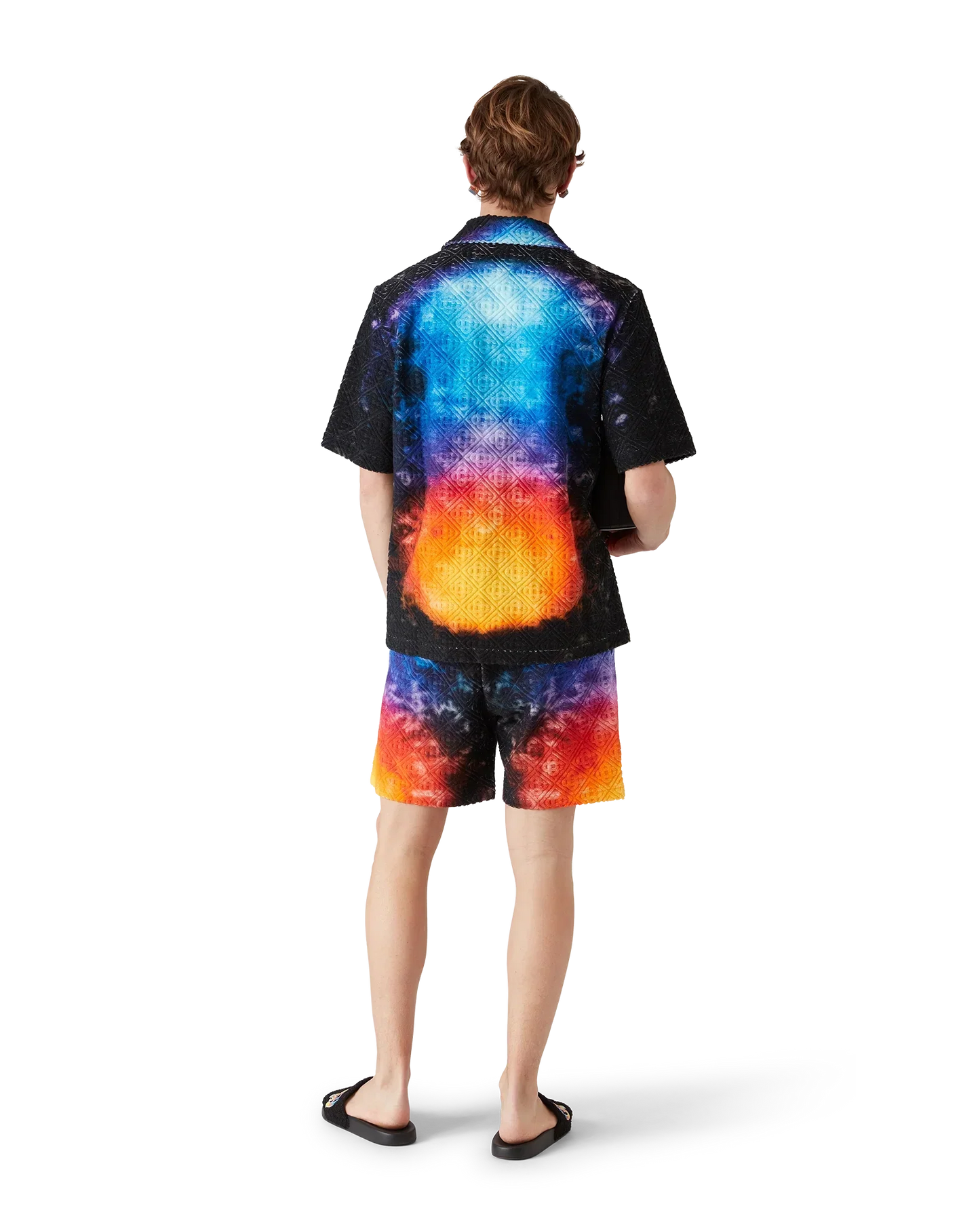Gradient Short Sleeve Towelling Shirt | Casablanca Paris | Image 5