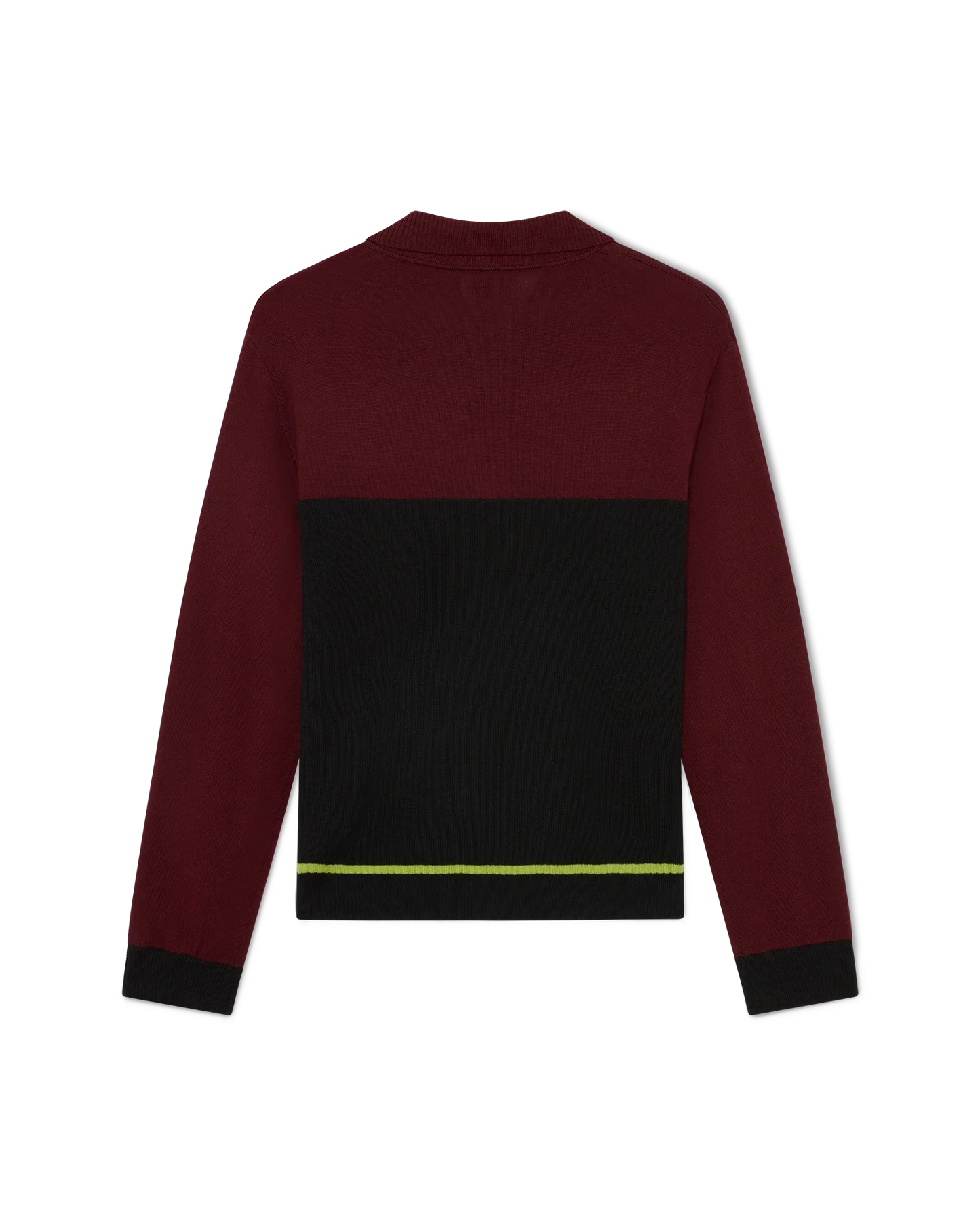 Striped Oversized Long Sleeve Polo Shirt | Casablanca Paris | Image 6