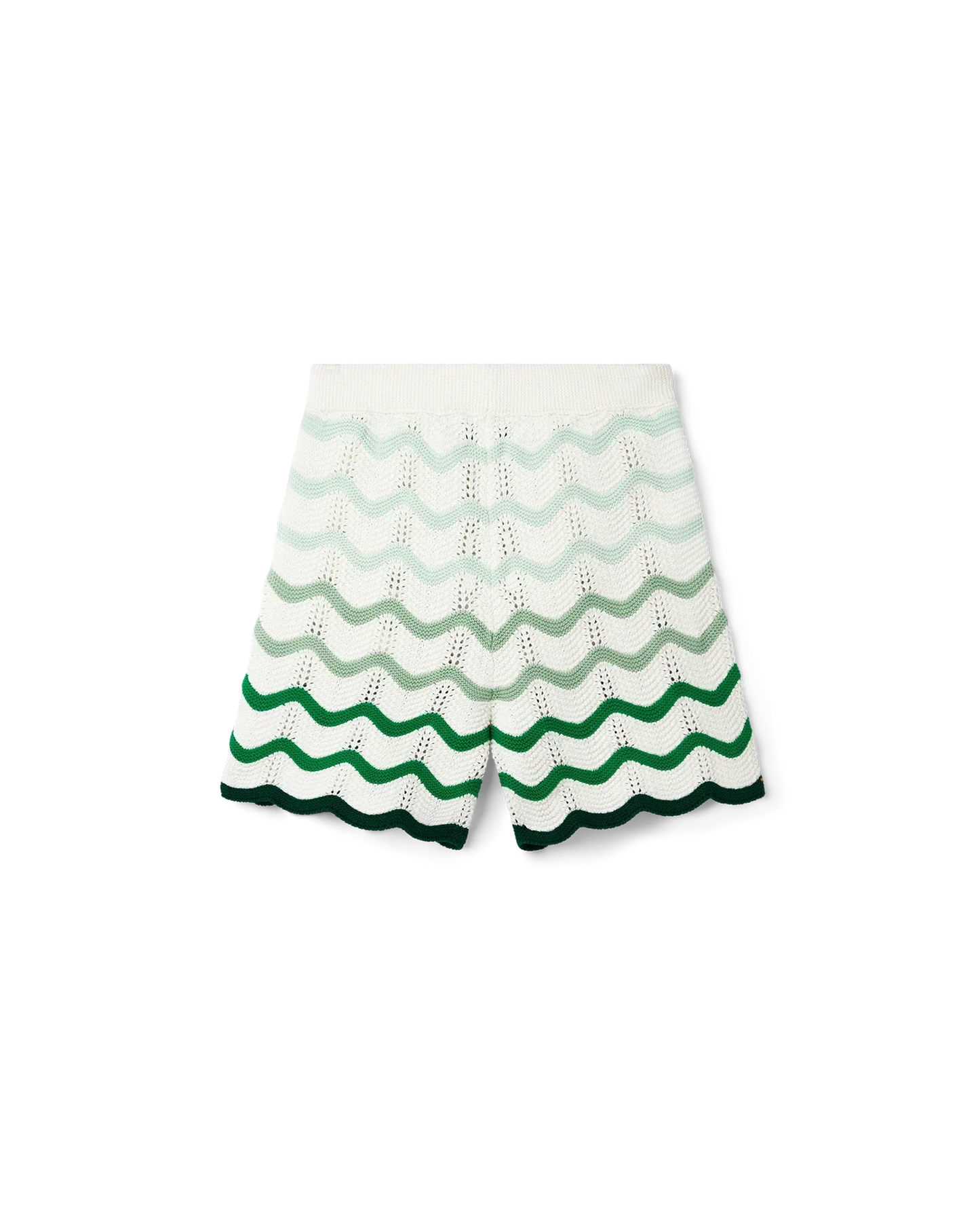 Wavy Gradient Crochet Shorts | Casablanca Paris | Image 6