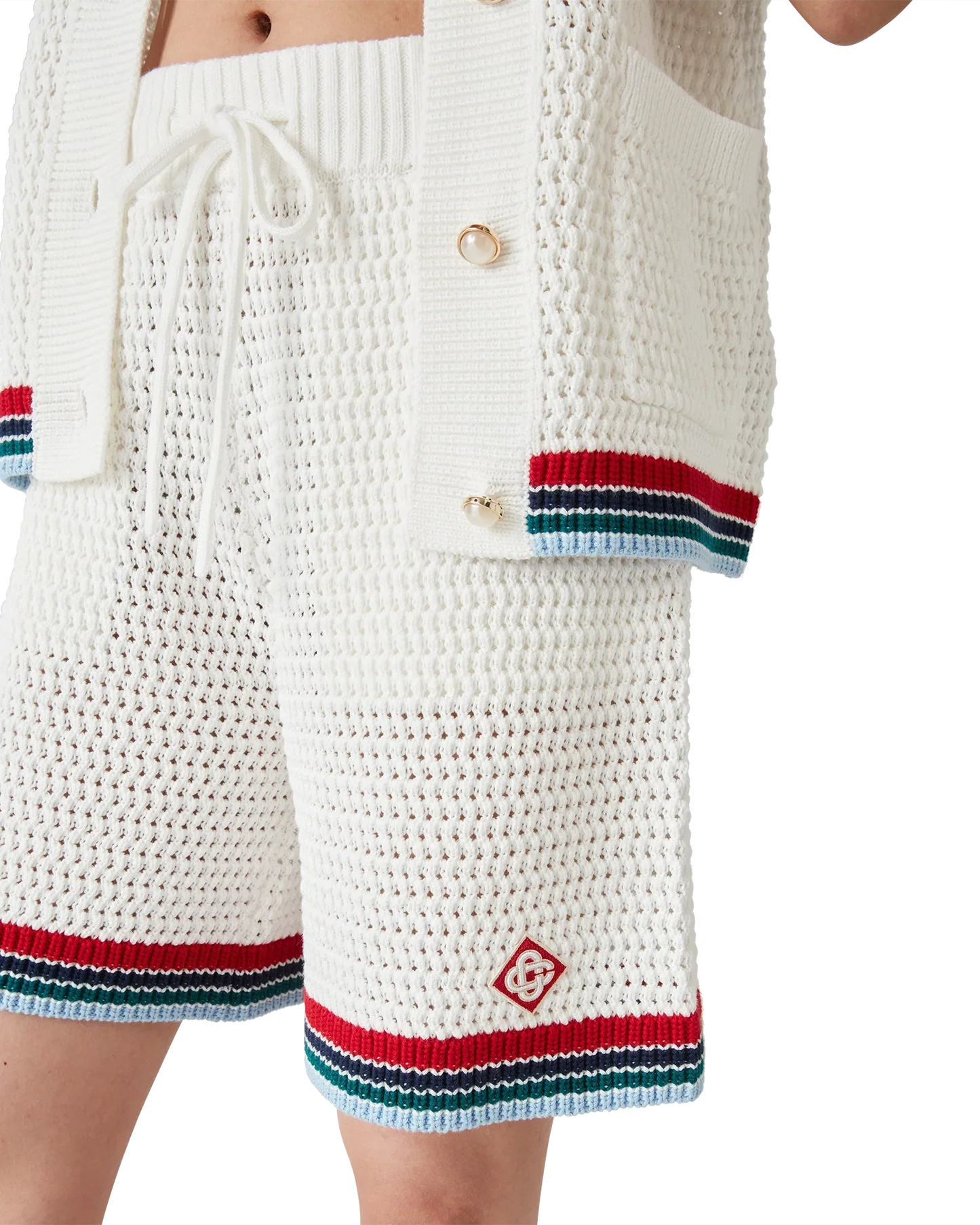 Gothic Crochet Shorts | Casablanca Paris | Image 5