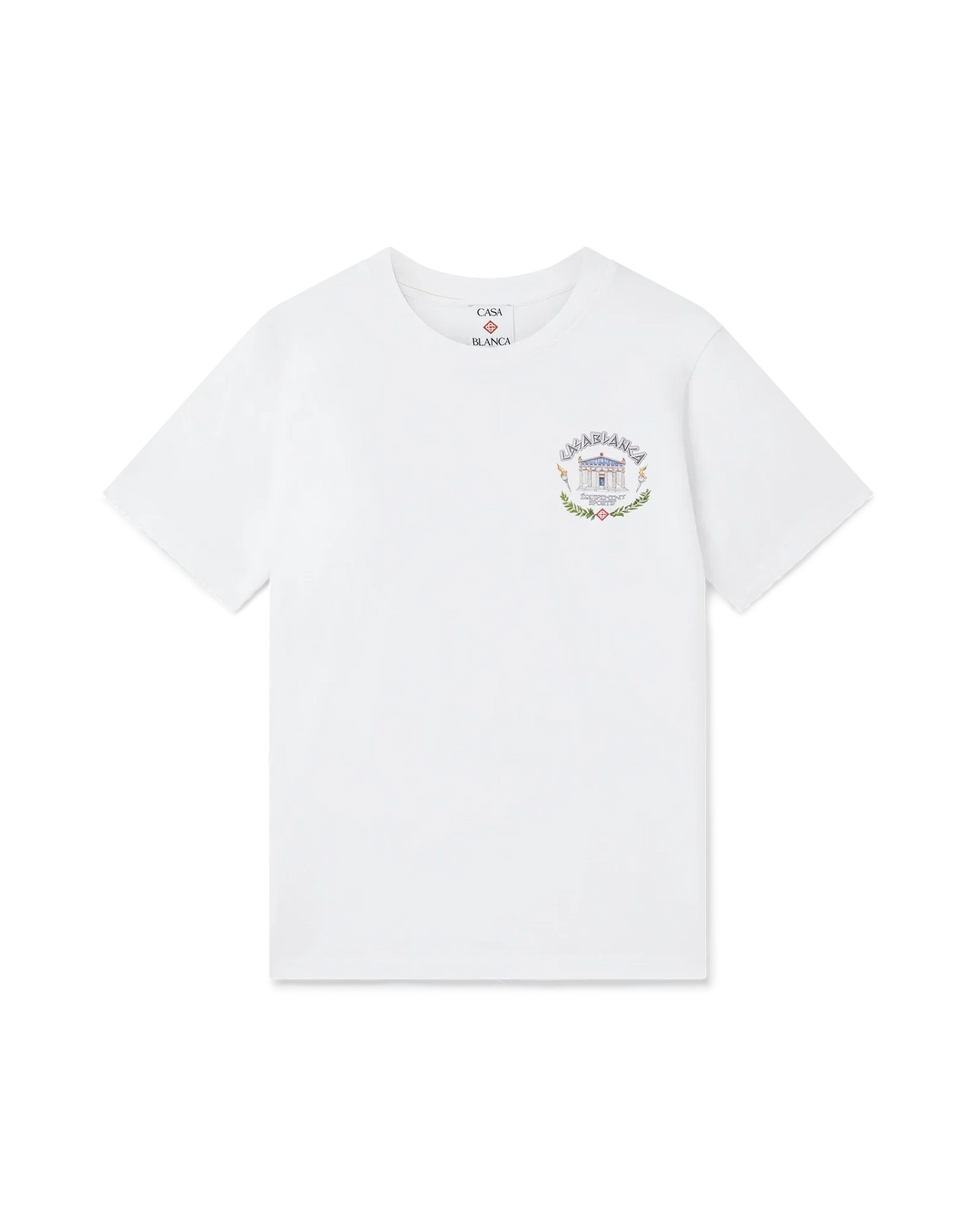 Le Temple Du Sport Short Sleeve T-Shirt | Casablanca Paris | Image 1