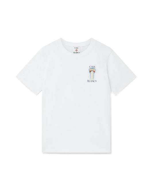 La Colonne Short Sleeve T-Shirt | Casablanca Paris | Image 1