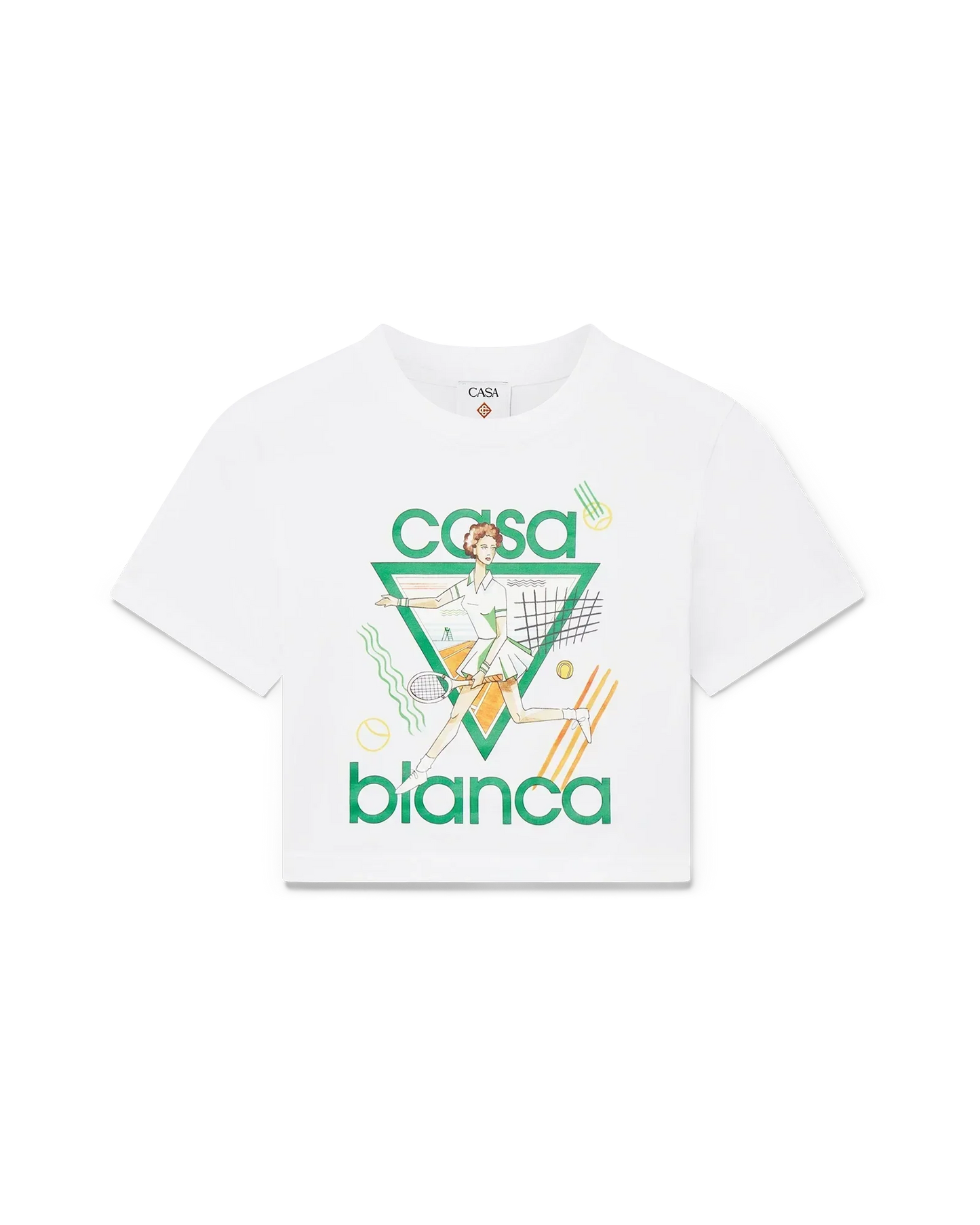Tennis Girl Baby T-Shirt | Casablanca Paris | Image 1