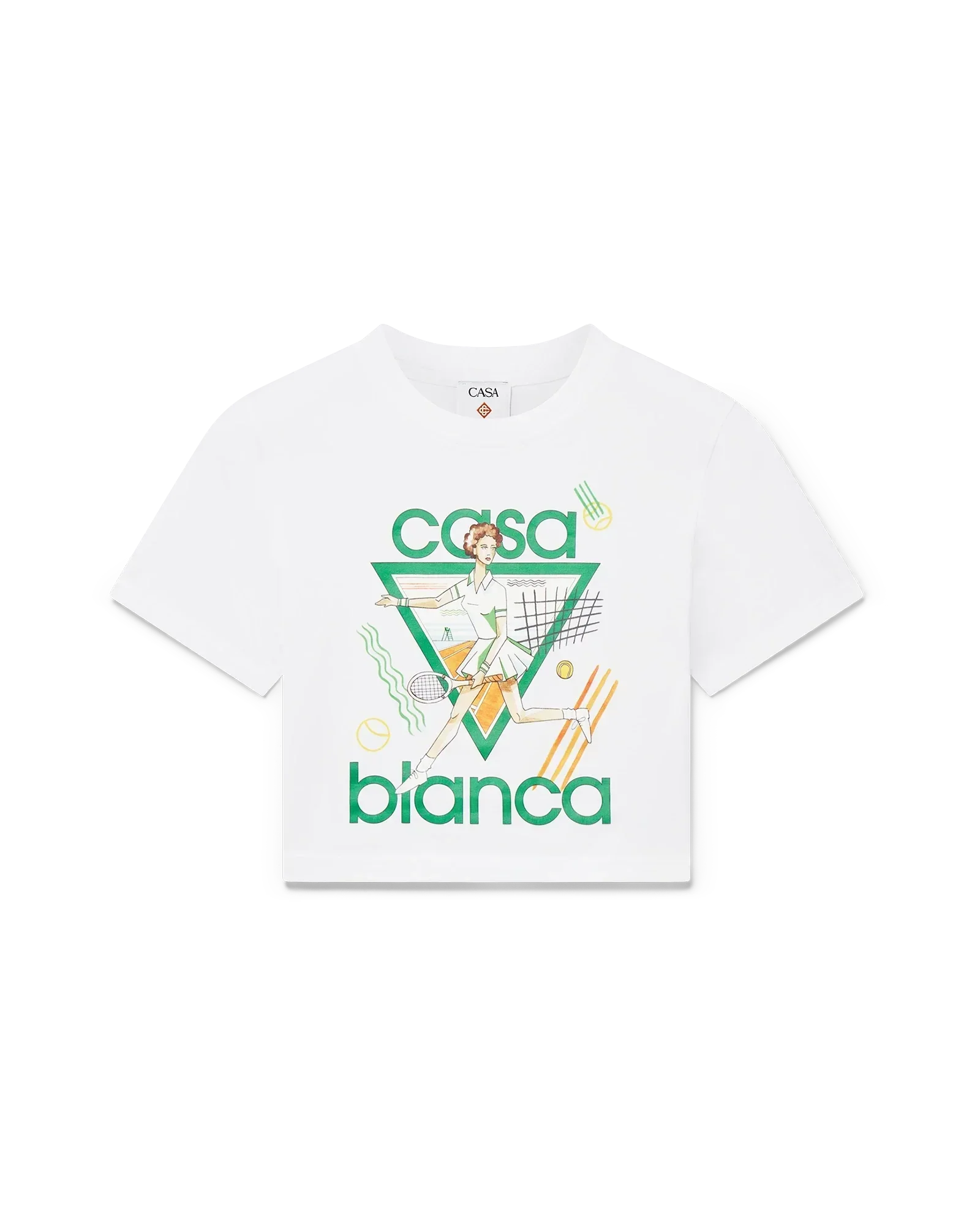 Tennis Girl Baby T-Shirt | Casablanca Paris | Image 1