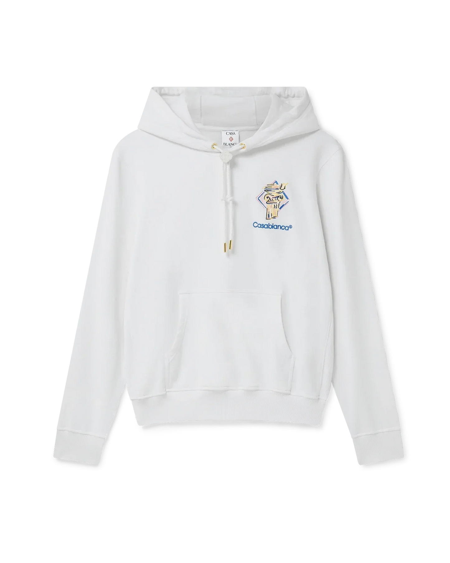 Diamond Column Hooded Sweatshirt | Casablanca Paris | Image 1