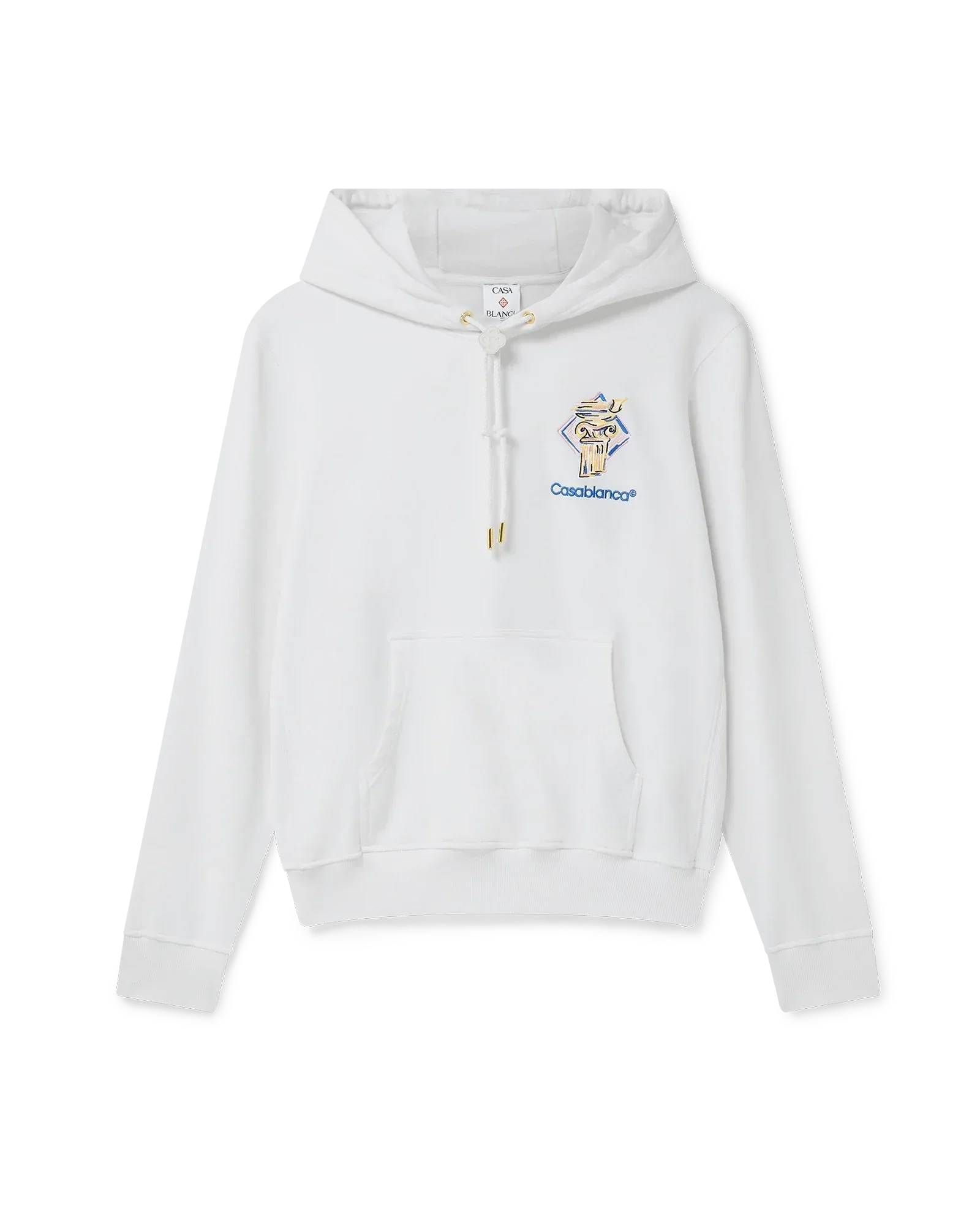Diamond Column Hooded Sweatshirt | Casablanca Paris | Image 1