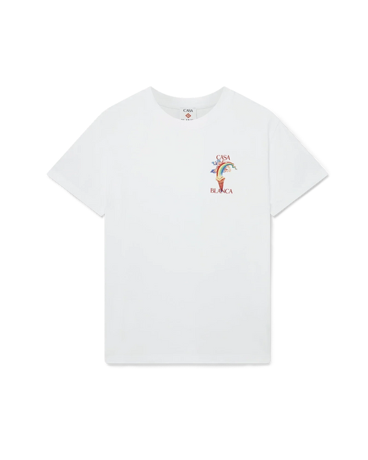 Nature's Teacher Short Sleeve T-Shirt | Casablanca Paris | Image 1