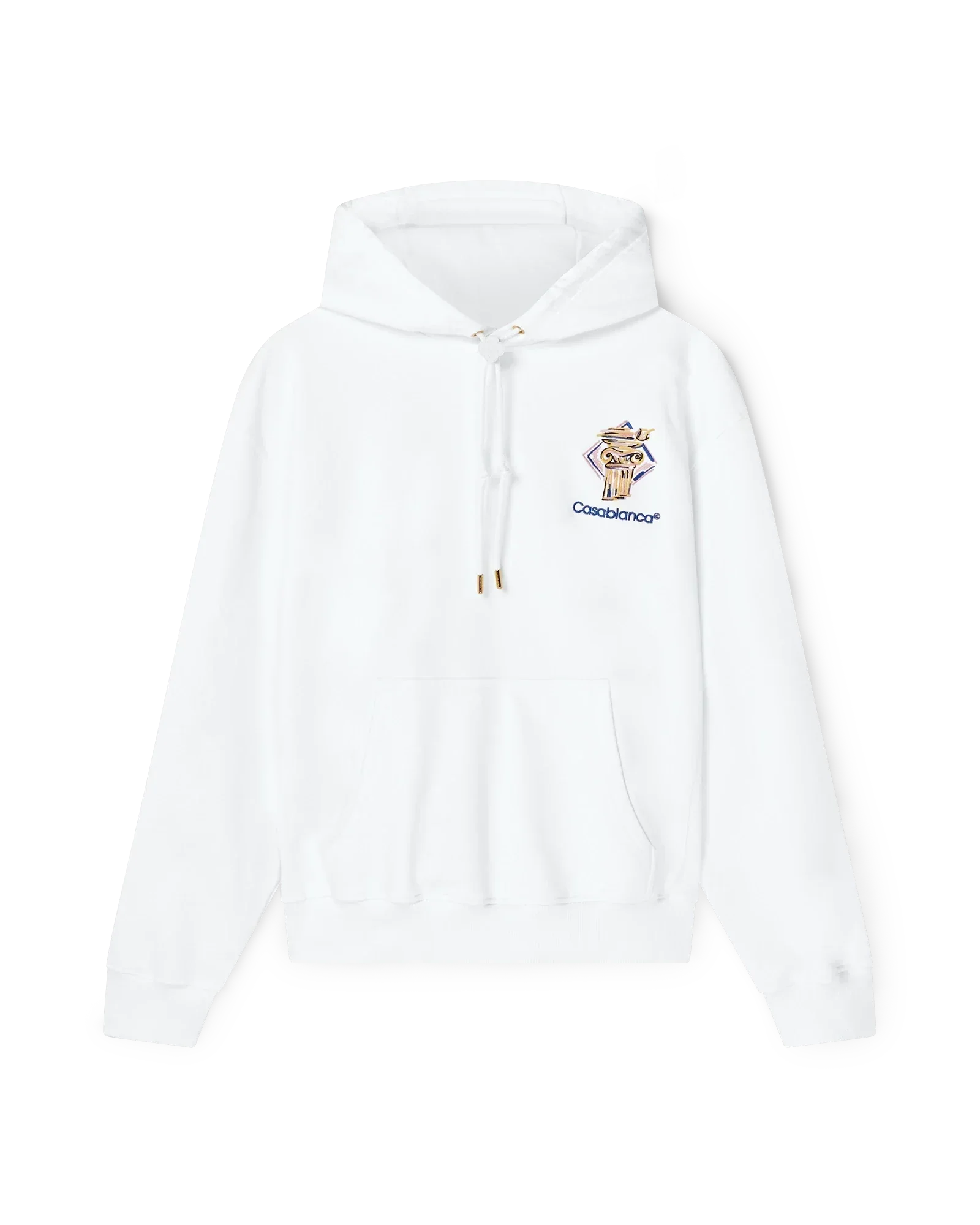 Diamond Column Hooded Sweatshirt | Casablanca Paris | Image 1