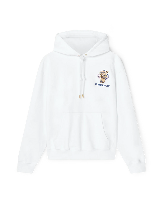 Diamond Column Hooded Sweatshirt | Casablanca Paris | Image 1