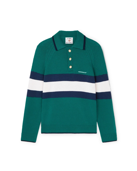 Colourblock Polo Shirt | Casablanca Paris | Image 1