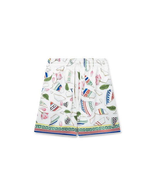 Le Vase Brise Silk Shorts | Casablanca Paris | Image 1