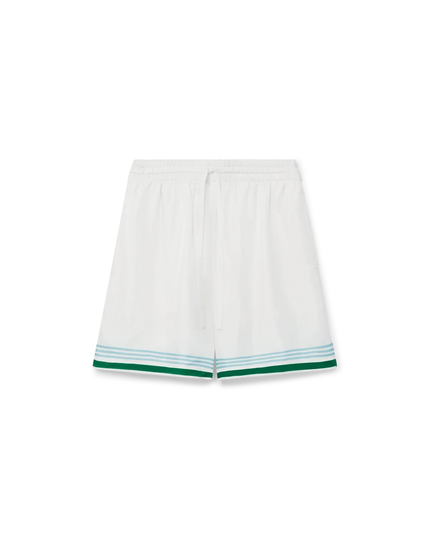 Metaphysical Tennis Icon Silk Shorts | Casablanca Paris | Image 1