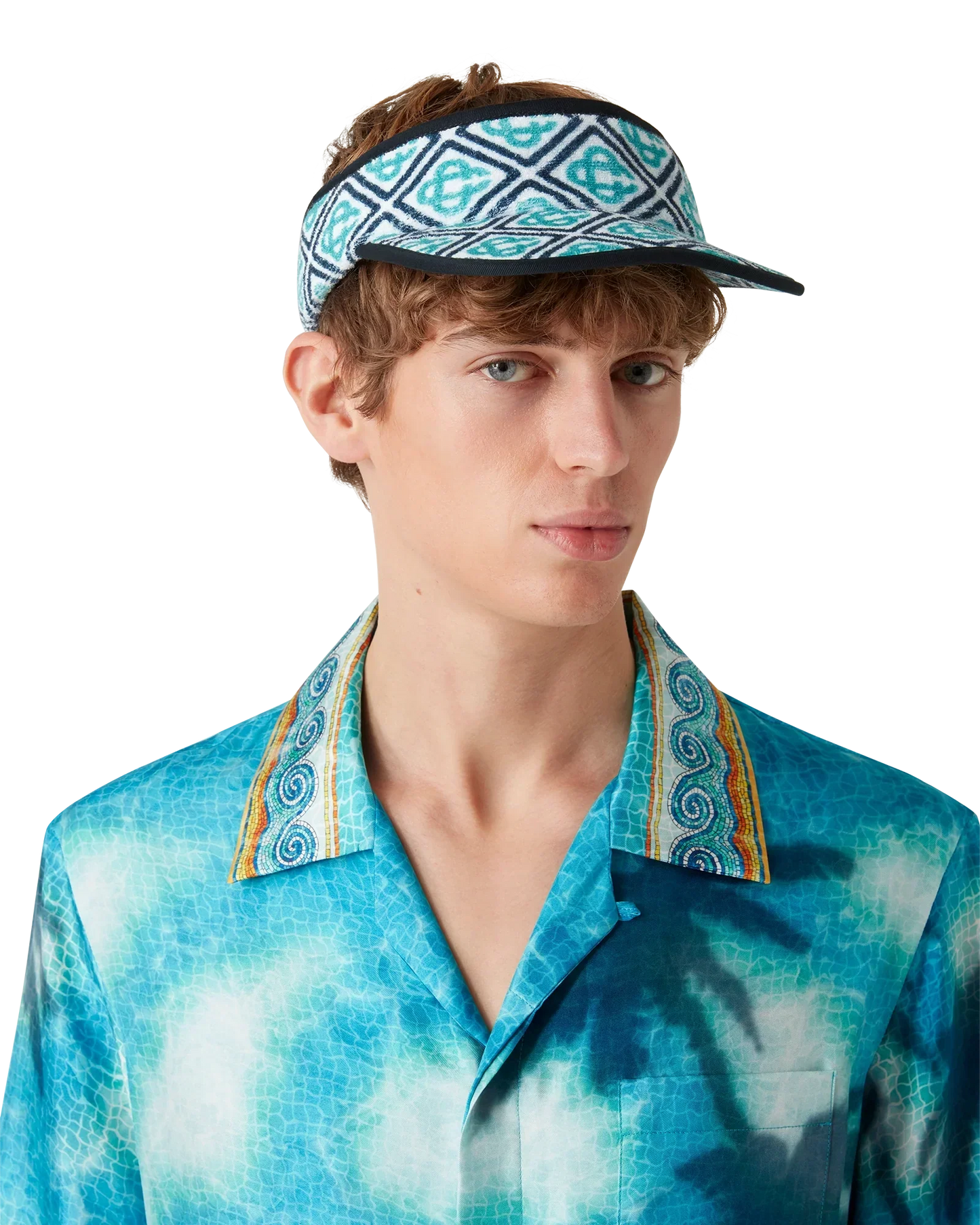 Monogram Towelling Visor | Casablanca Paris | Image 3