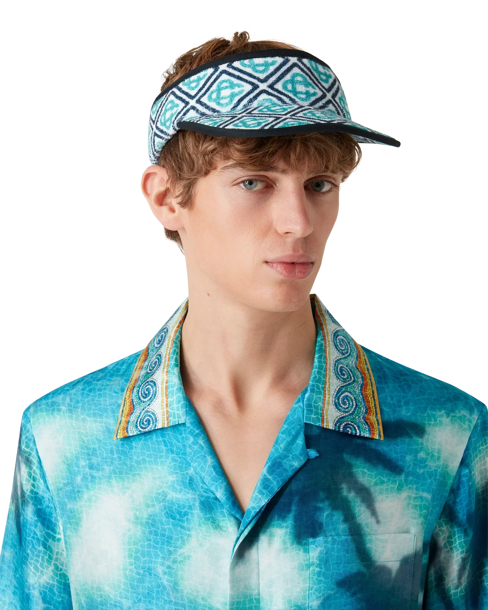 Monogram Towelling Visor | Casablanca Paris | Image 3