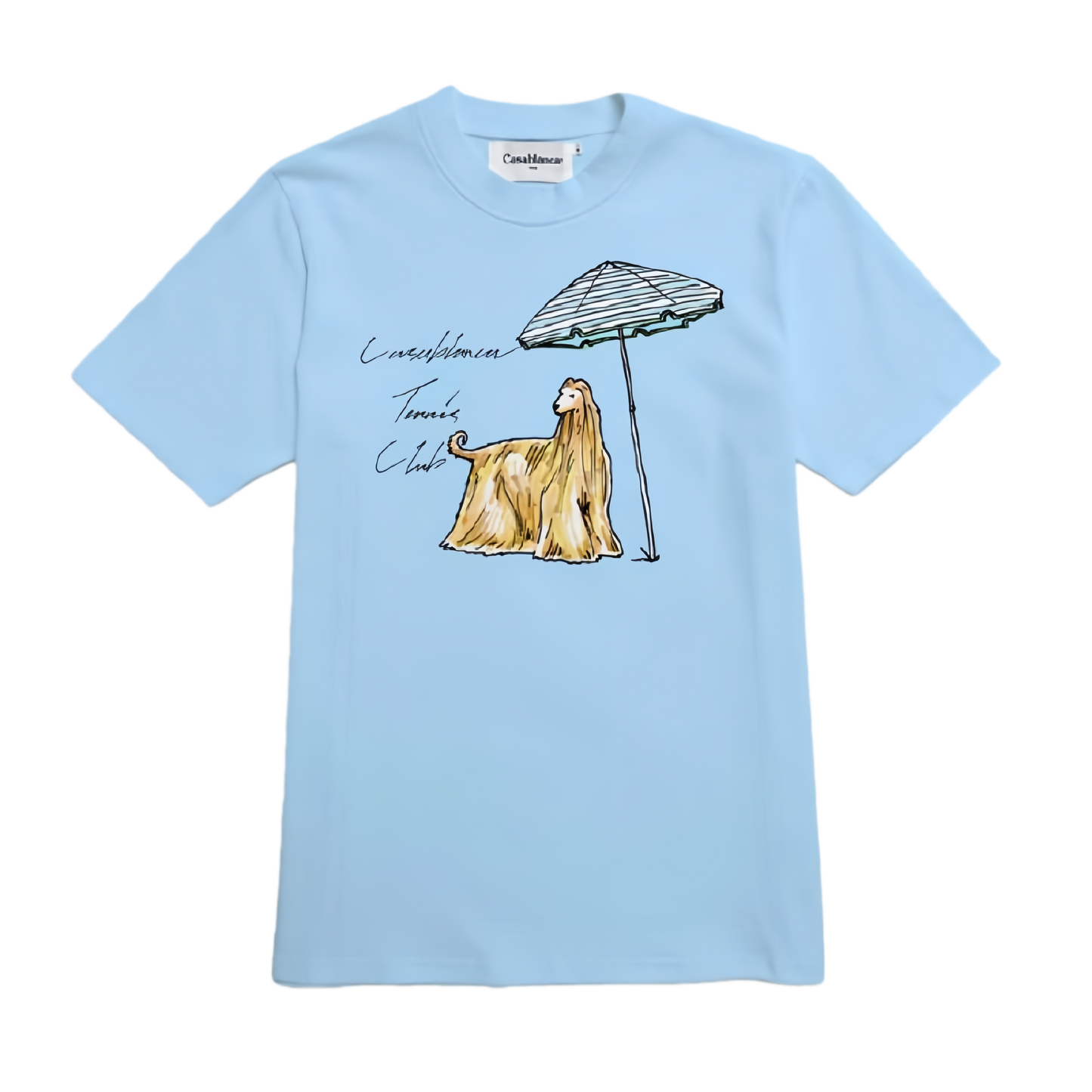 Afghan Hound Screen Printed T-Shirt