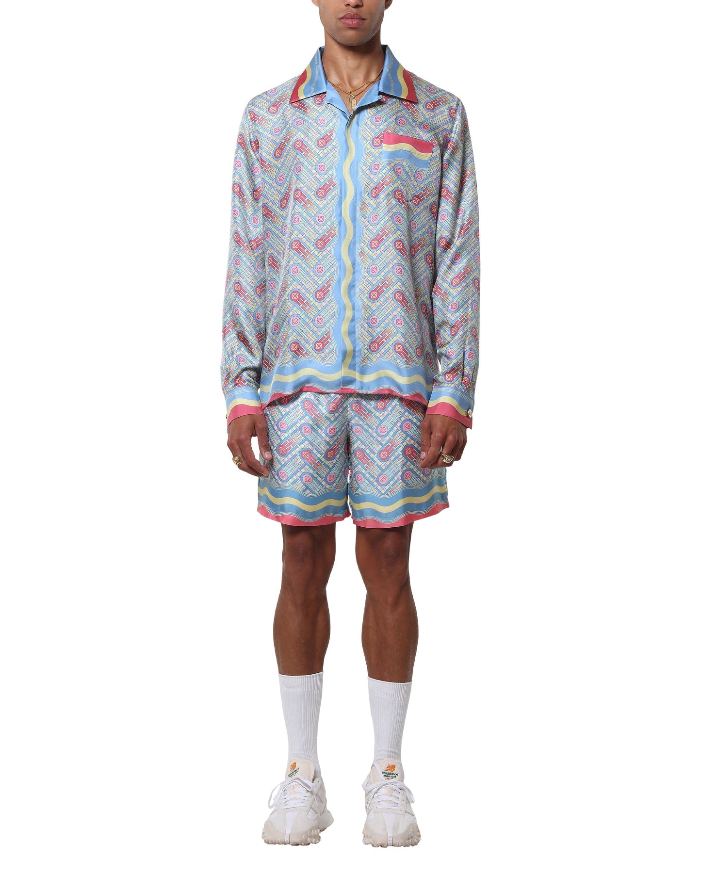 Candy Ping Pong Silk Shirt | Casablanca Paris | Image 2