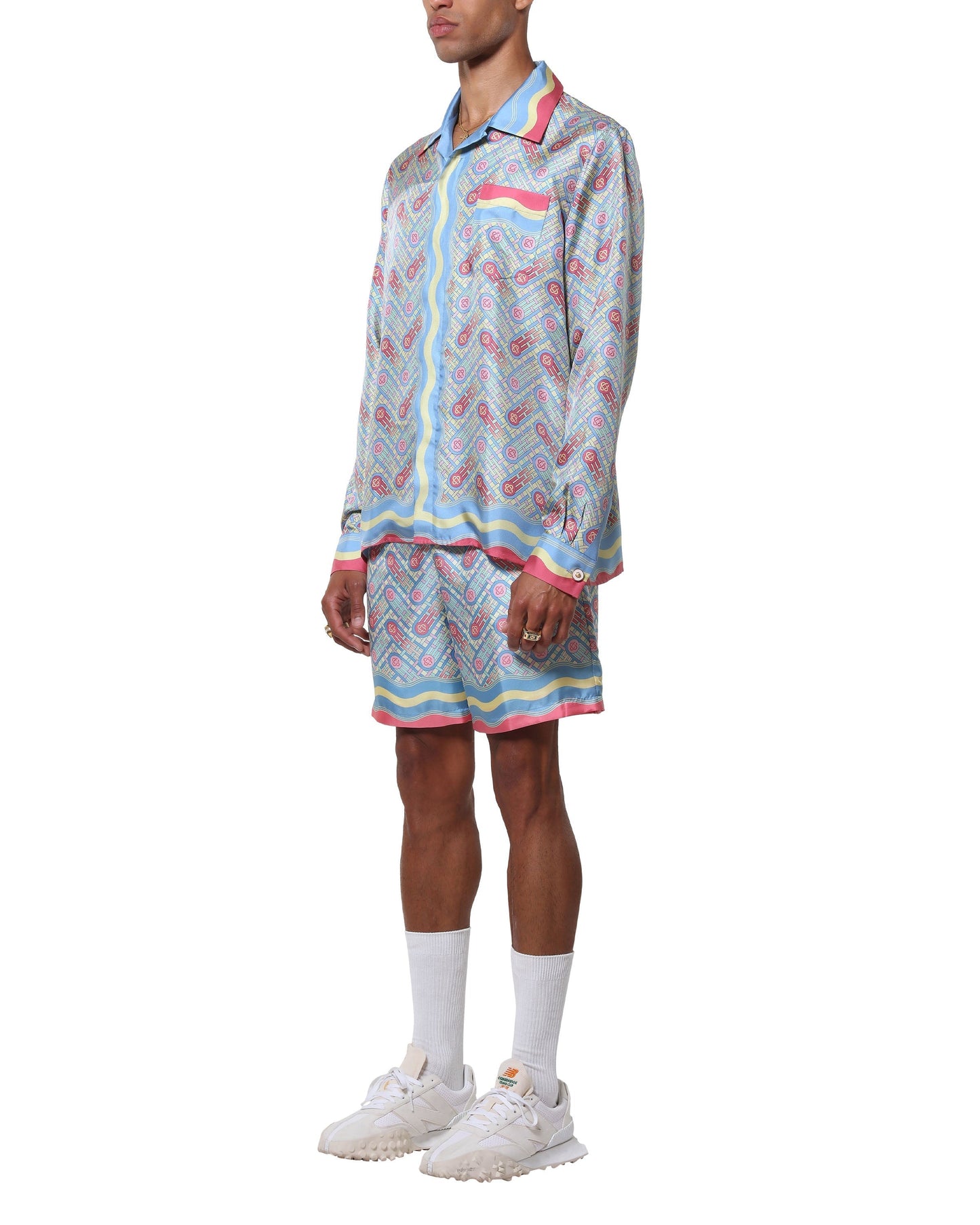 Candy Ping Pong Silk Shirt | Casablanca Paris | Image 4