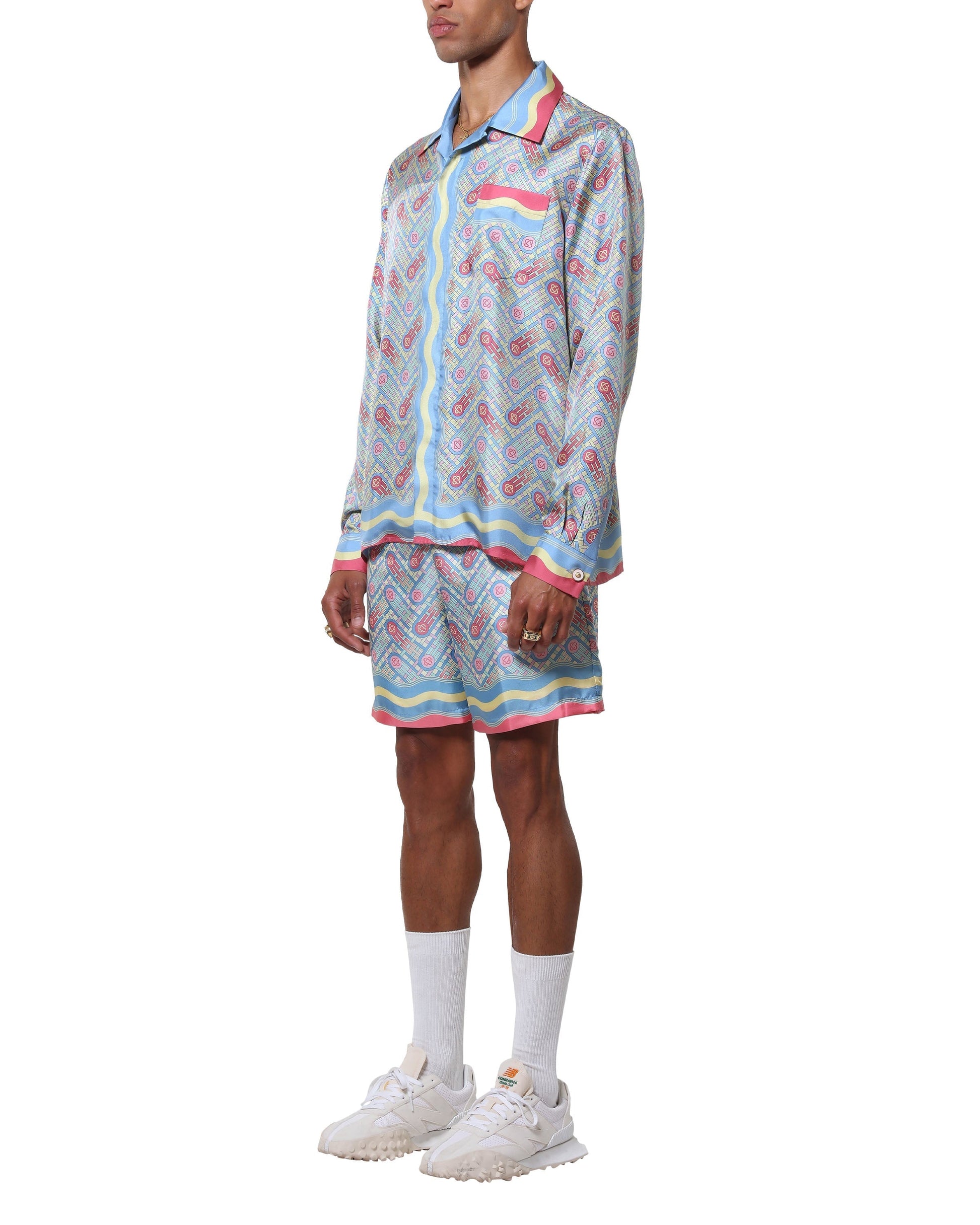 Candy Ping Pong Silk Shirt | Casablanca Paris | Image 4