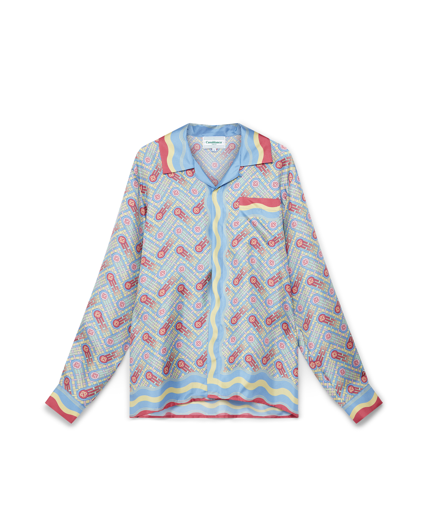 Candy Ping Pong Silk Shirt | Casablanca Paris | Image 1
