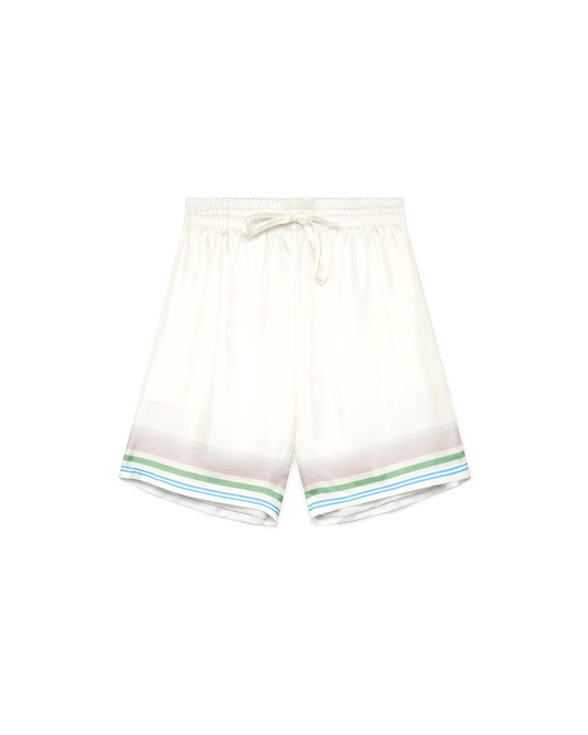 Tennis Club Icon Silk Shorts | Casablanca Paris | Image 1