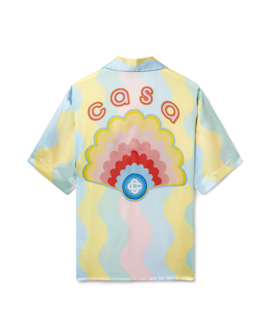 Casa Shell Wave Silk Shirt | Casablanca Paris | Image 1