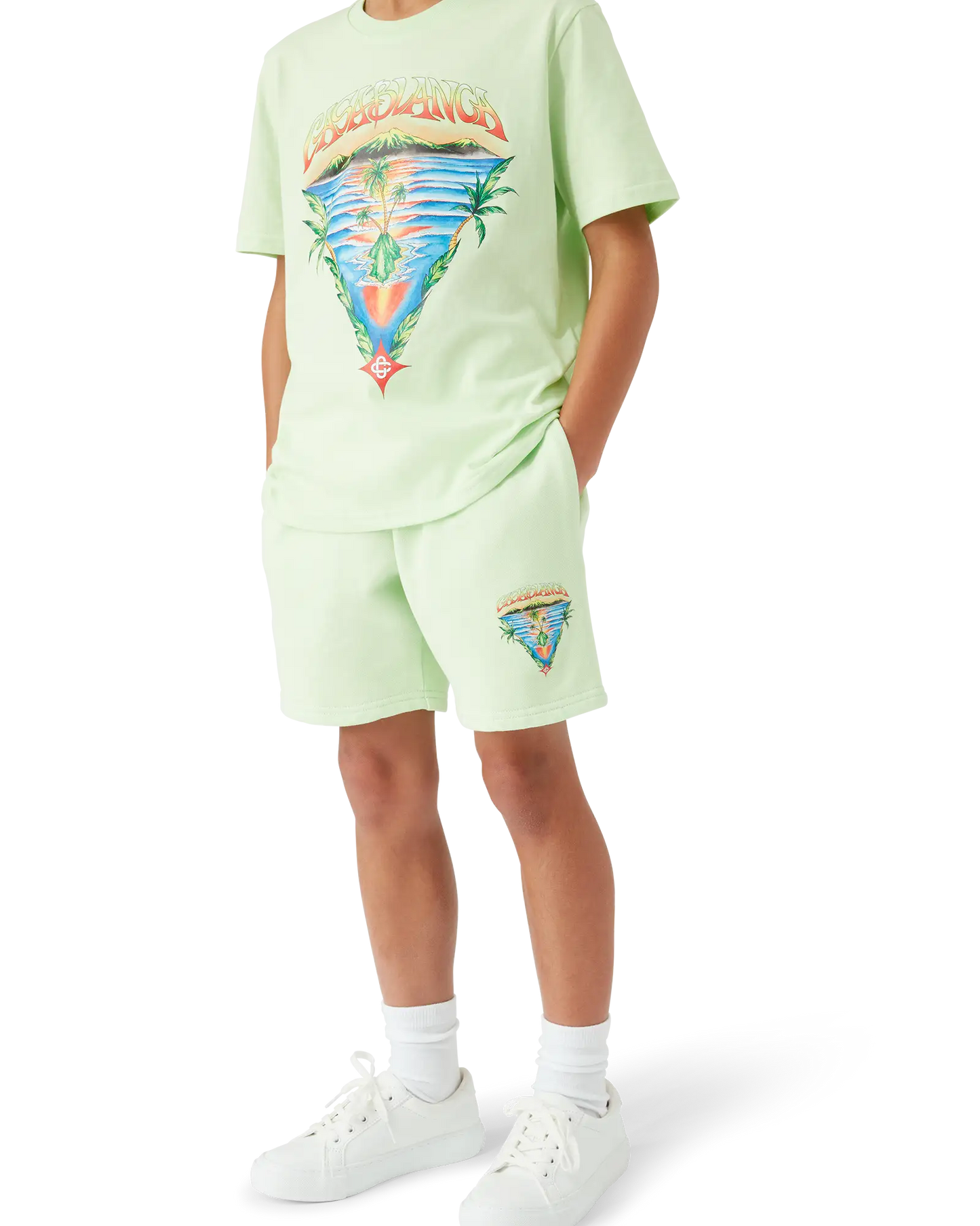 Children's Innocence Triangle Shorts | Casablanca Paris | Image 4