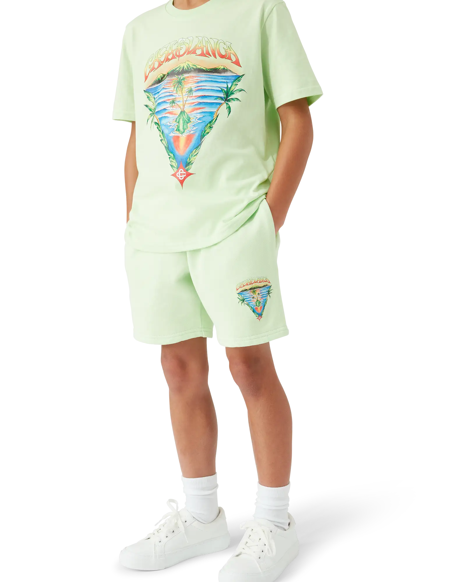 Children's Innocence Triangle Shorts | Casablanca Paris | Image 4