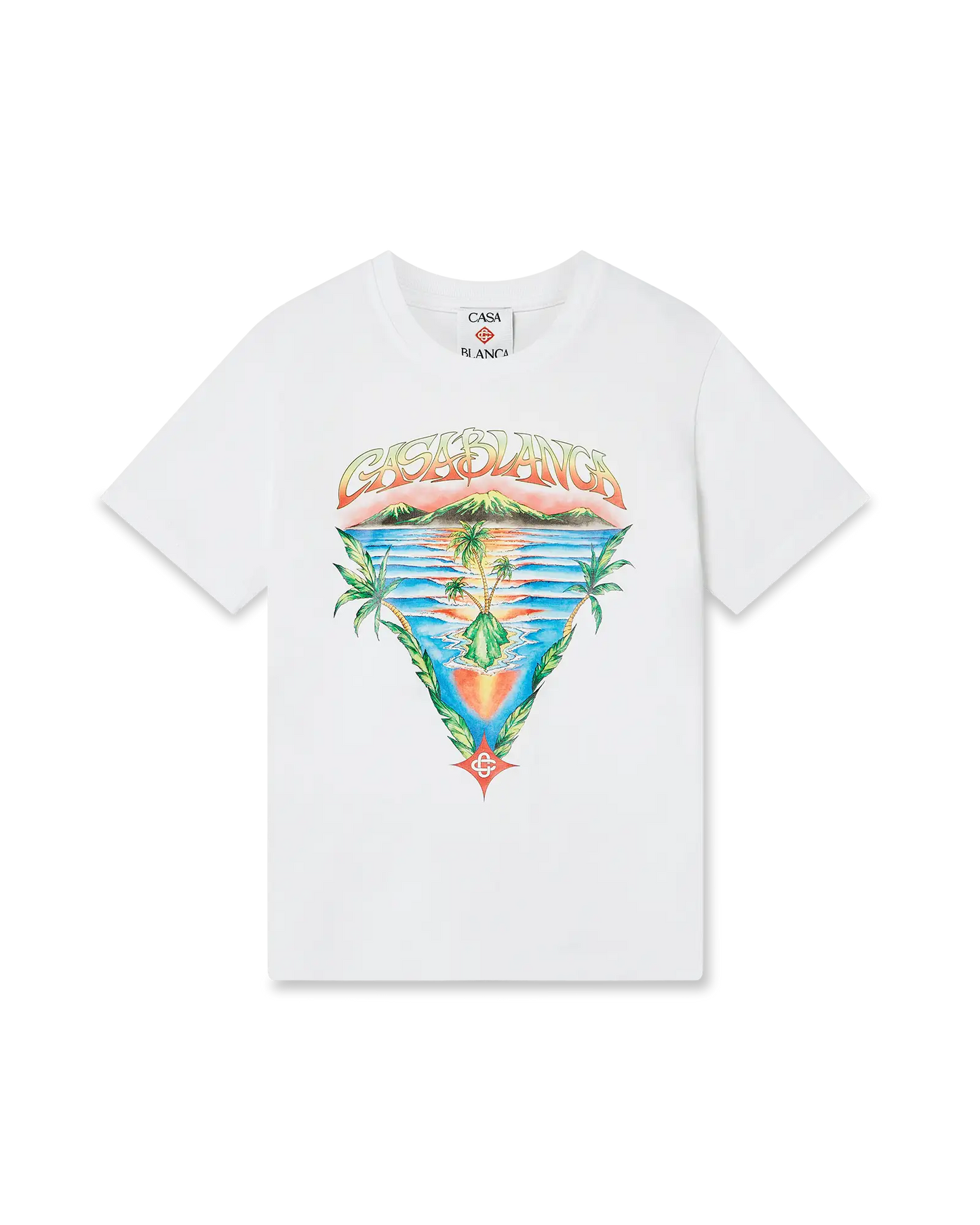 Children's Innocence Triangle Short Sleeve T-shirt | Casablanca Paris | Image 1
