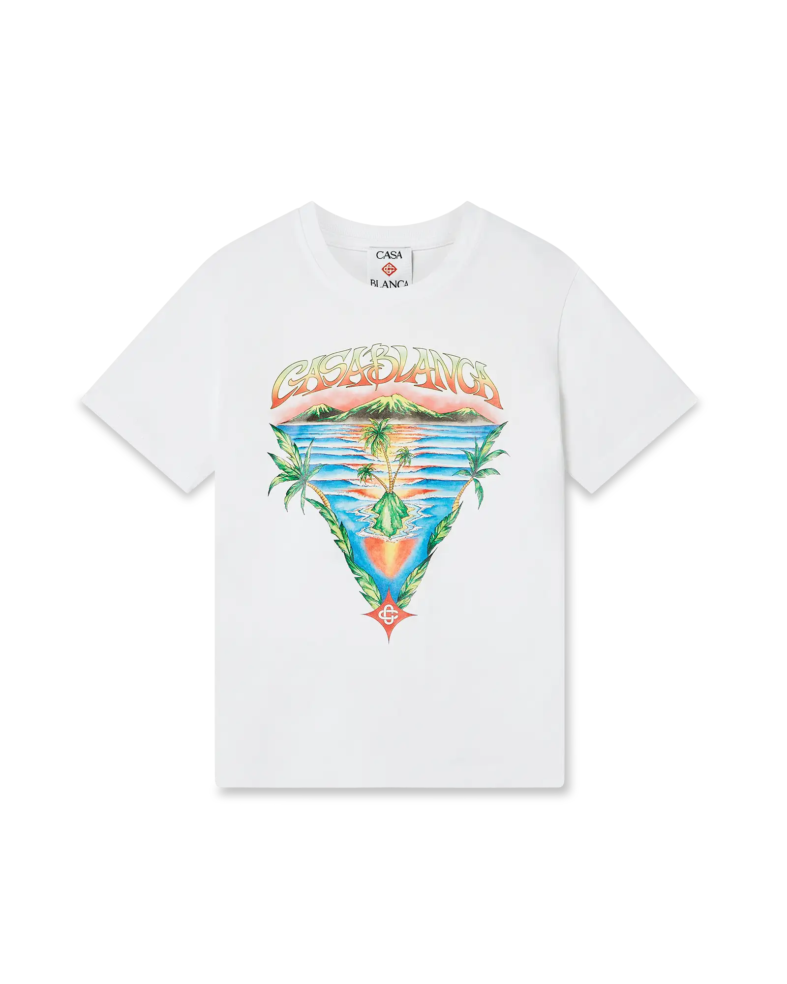 Children's Innocence Triangle Short Sleeve T-shirt | Casablanca Paris | Image 1