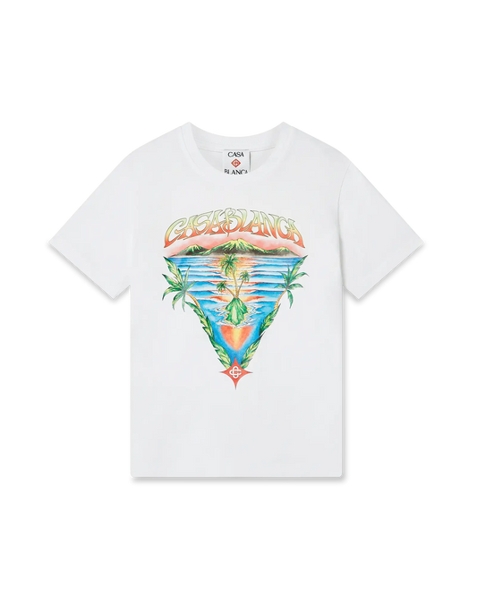 Children's Innocence Triangle Short Sleeve T-shirt | Casablanca Paris | Image 1