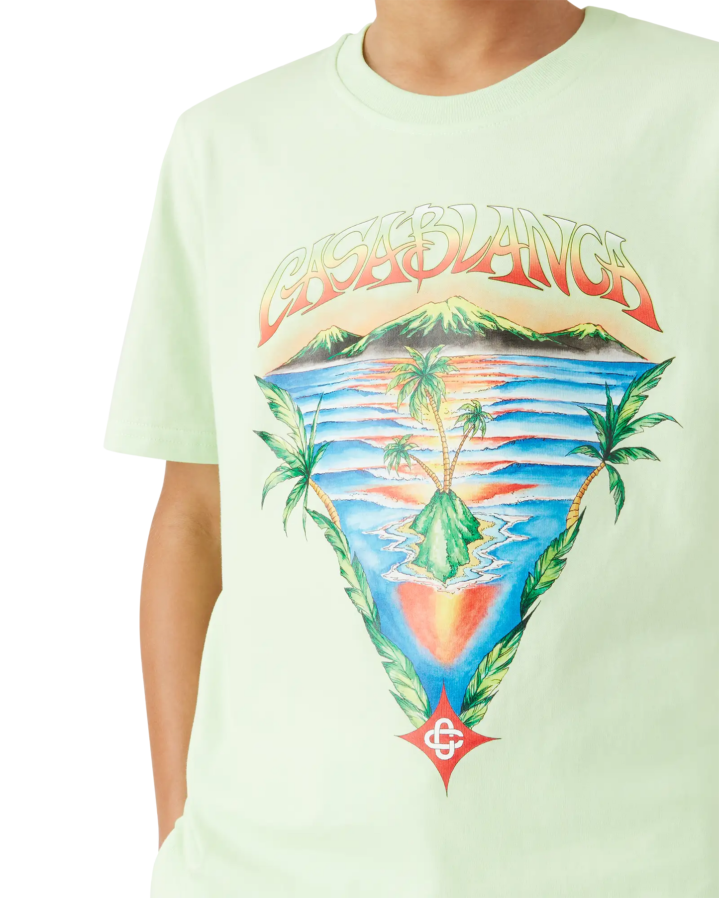 Children's Innocence Triangle Short Sleeve T-shirt | Casablanca Paris | Image 5