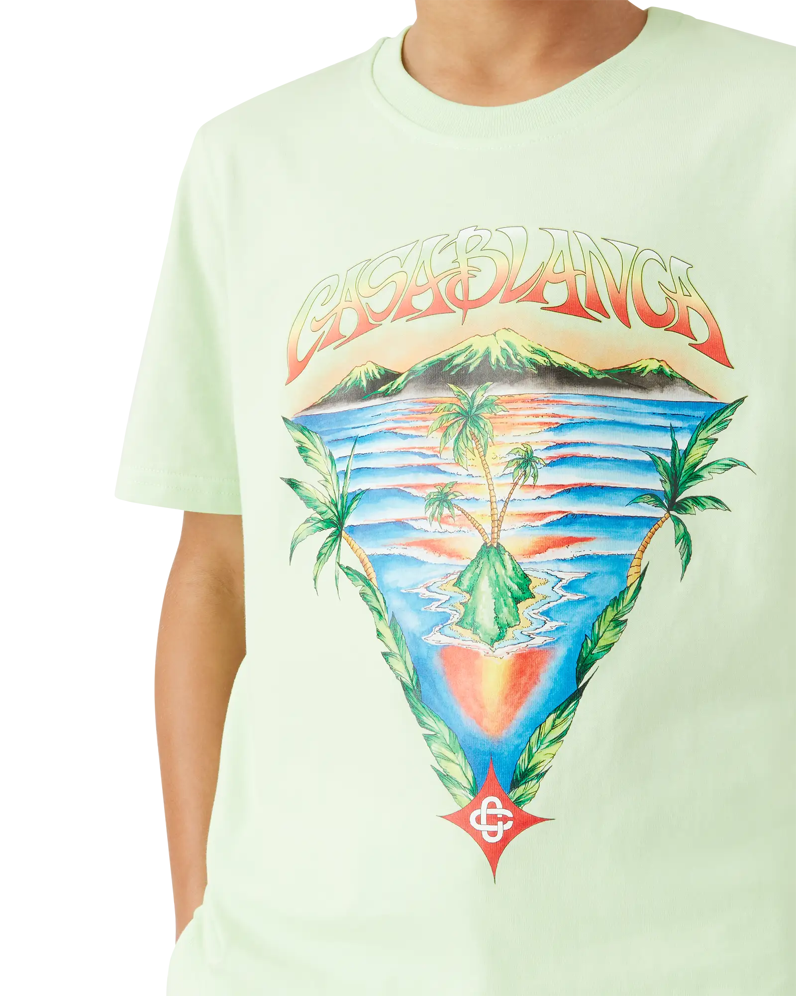Children's Innocence Triangle Short Sleeve T-shirt | Casablanca Paris | Image 5