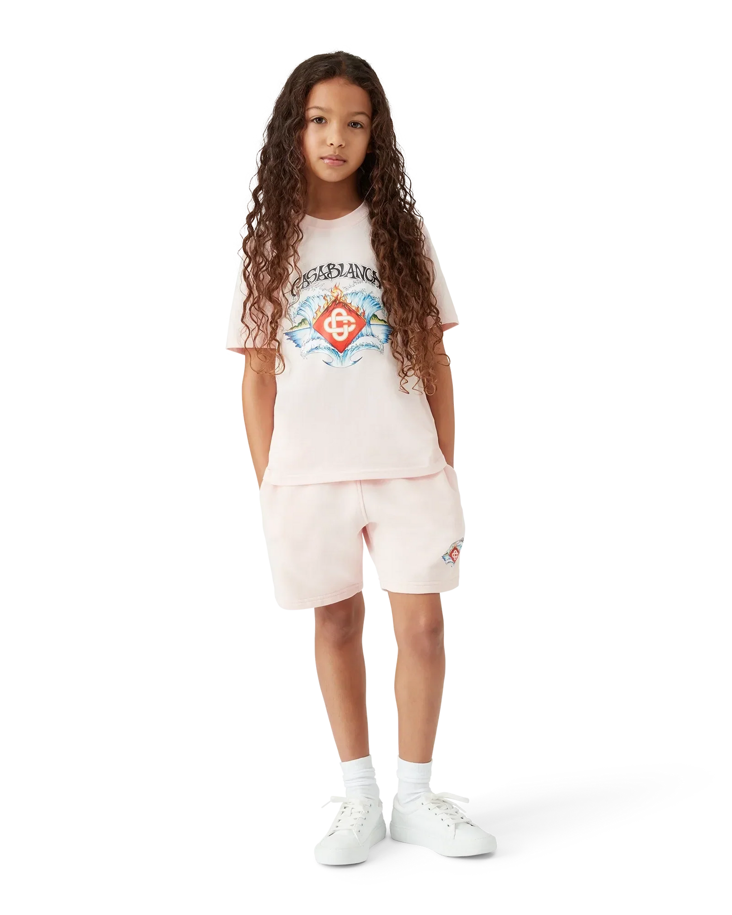 Children's Waves Short Sleeve T-shirt | Casablanca Paris | Image 2