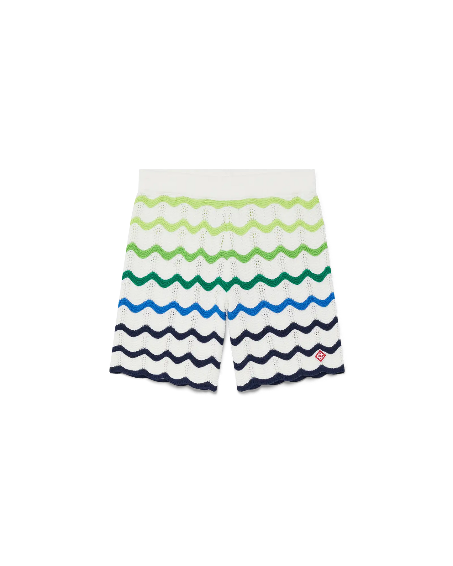 Children's Gradient Wave Knit Shorts | Casablanca Paris | Image 1
