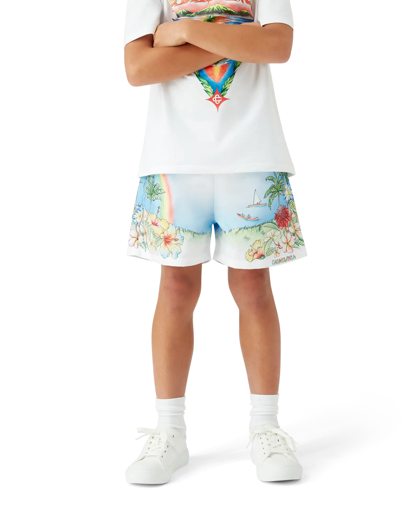 Children's Aloha Swim Shorts | Casablanca Paris | Image 4